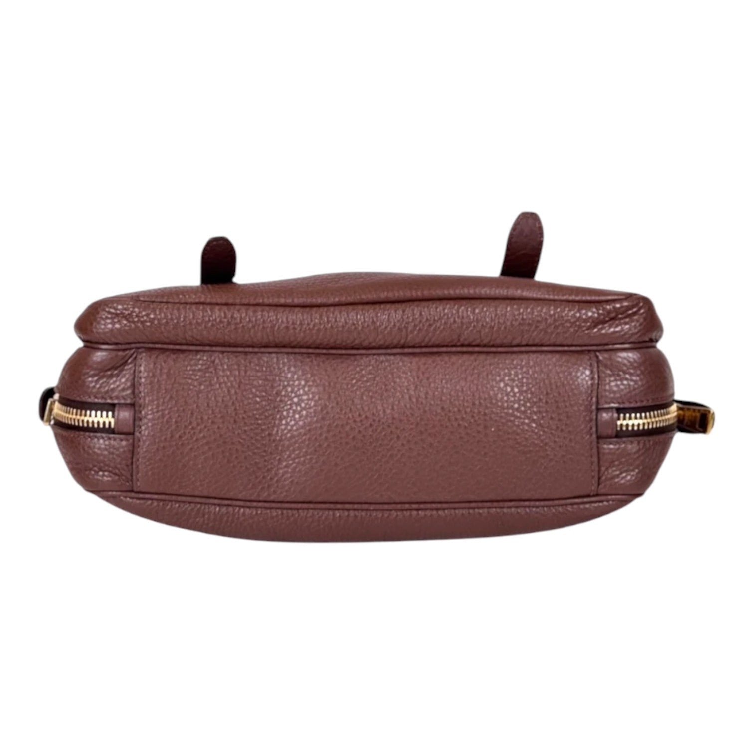 Prada Brown Leather Handbag with Strap