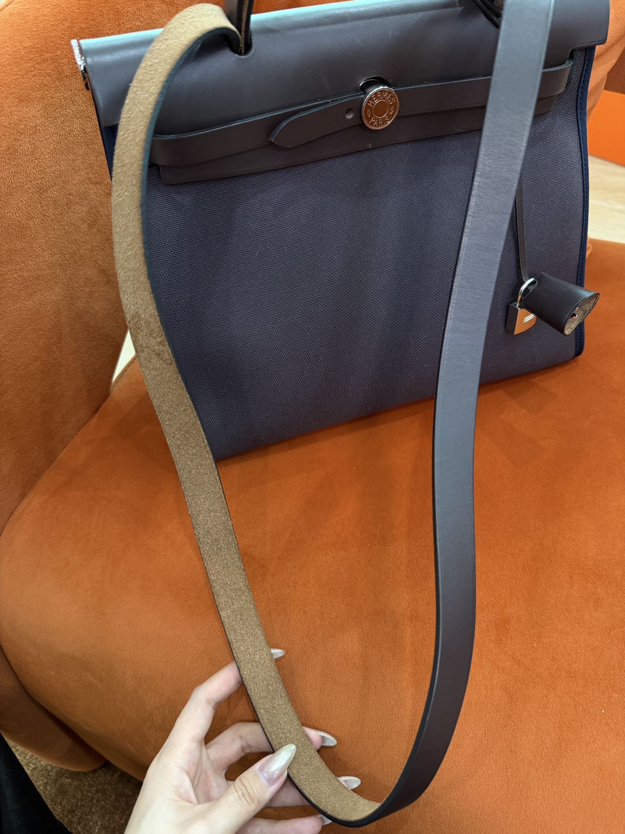 Hermès Herbag 31 Ebene Stamp X