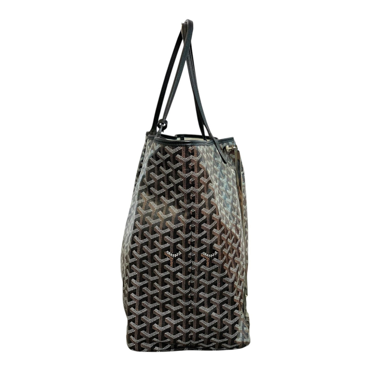 Goyard St Louis GM Black Tote Bag