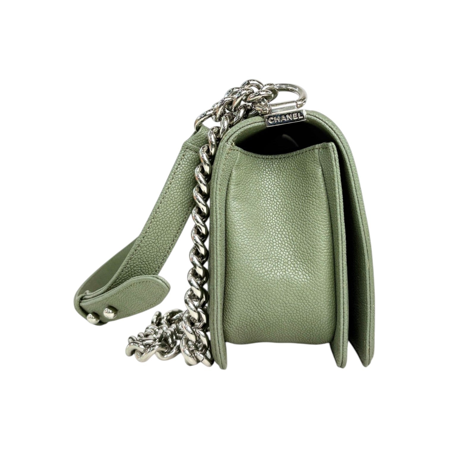 Chanel Pastachio Green Medium Leboy Bag
