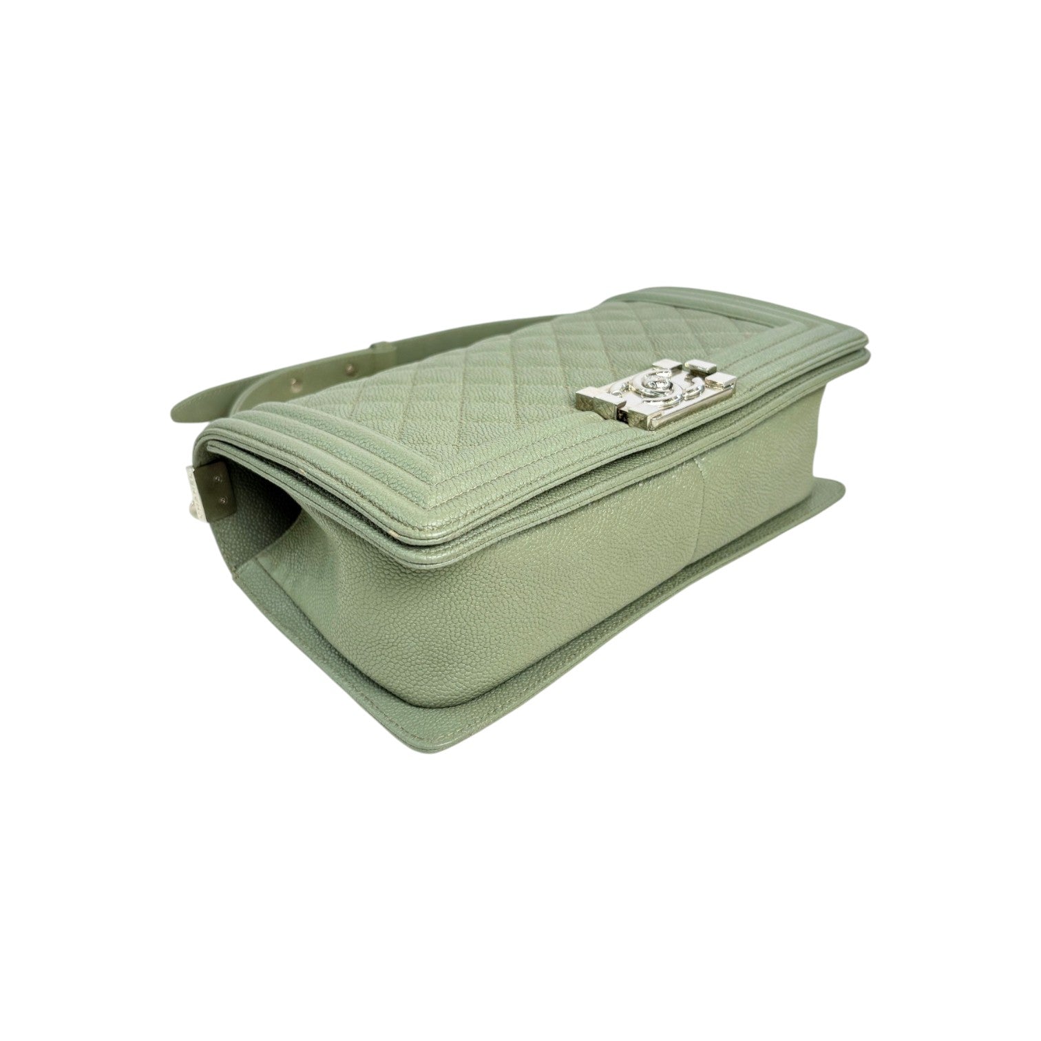 Chanel Pastachio Green Medium Leboy Bag