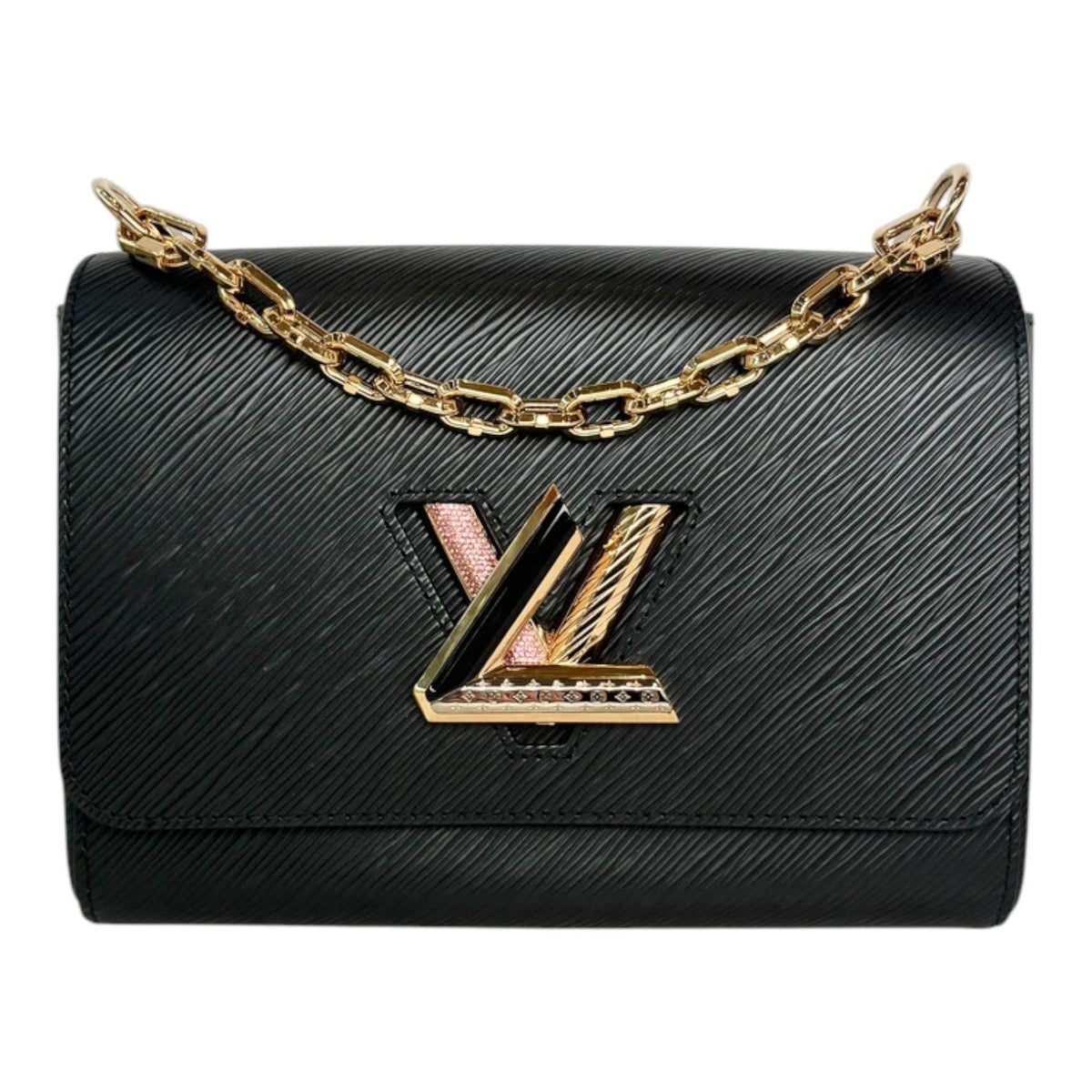 Louis Vuitton Black Twist MM 23cm Bag