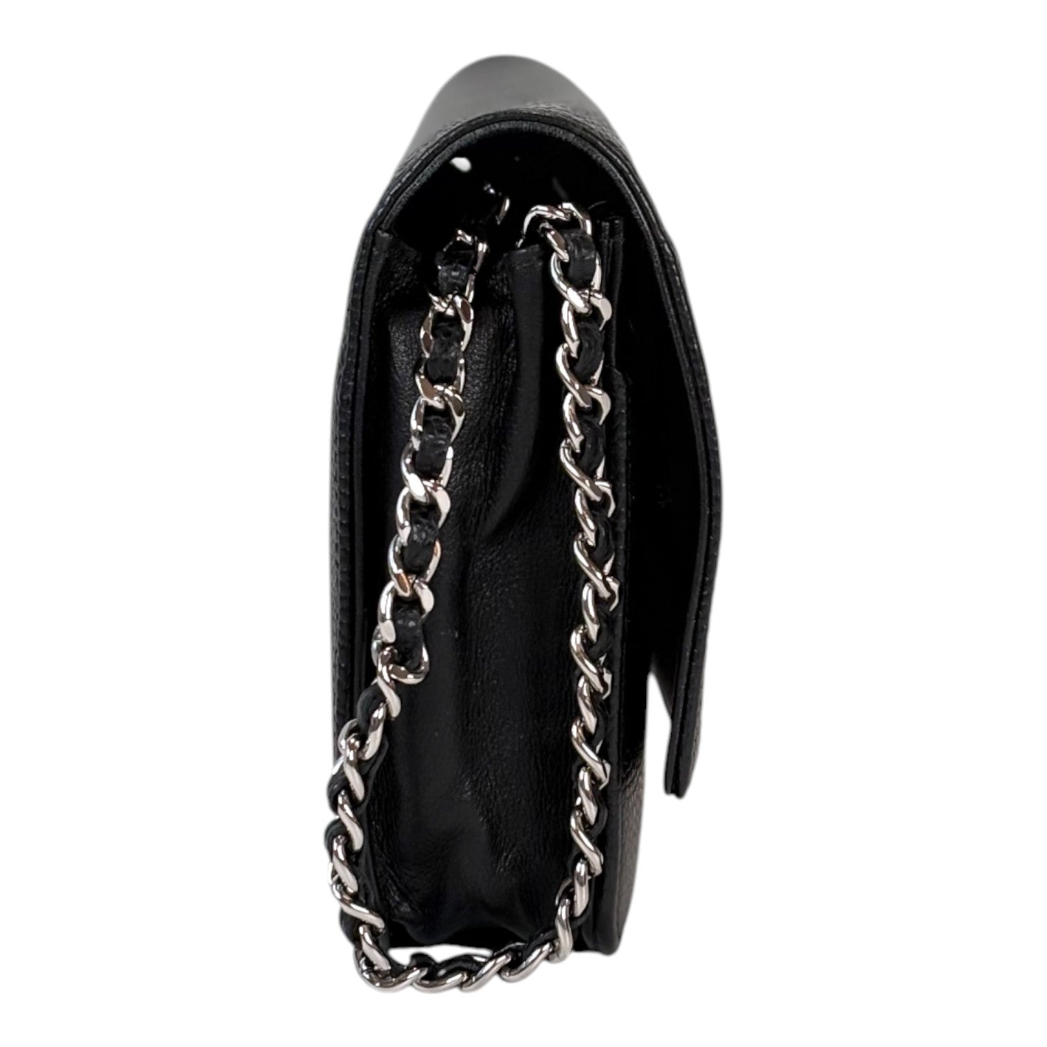 Chanel Black CC Logo WOC Bag