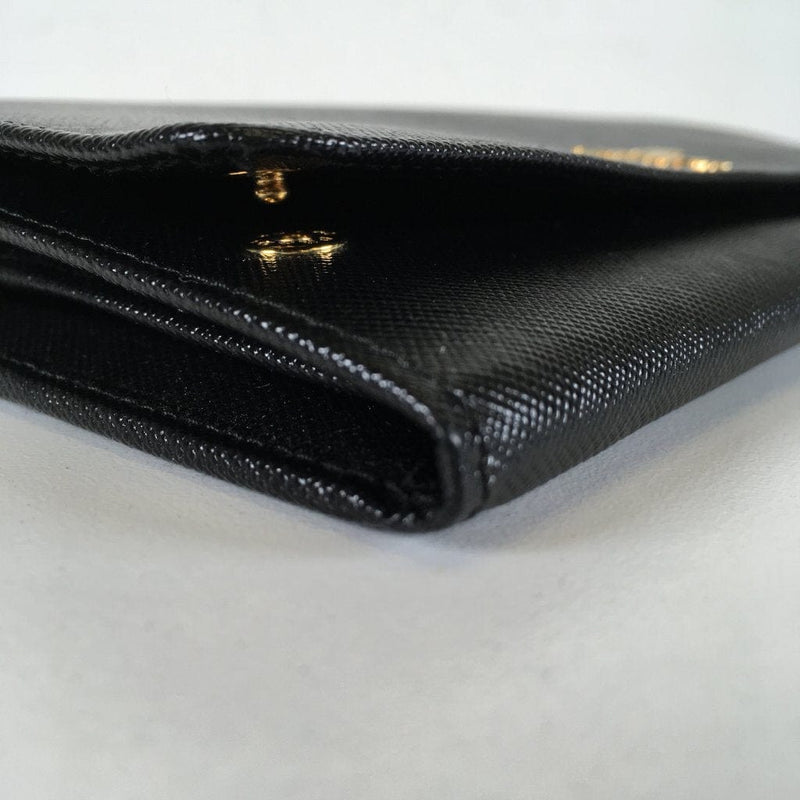 Prada Wallet On Chain in Black