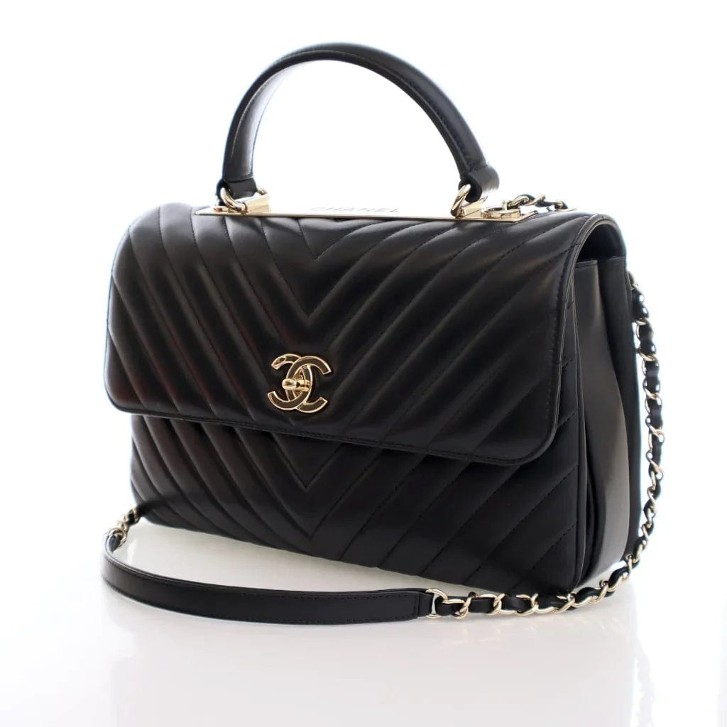 CANADA Chanel Trendy CC Black Lambskin