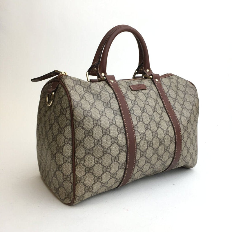 Gucci Black GG Leather Boston Bag - ADL1908 – LuxuryPromise
