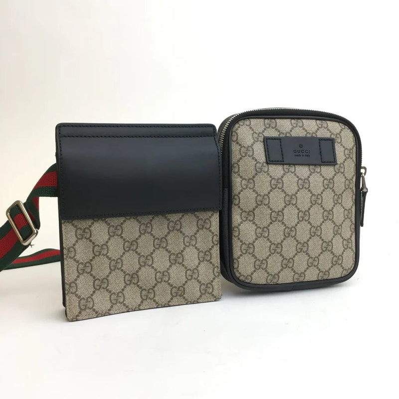 Gucci double 2025 belt bag
