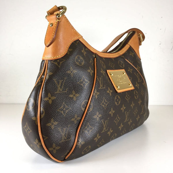 Louis Vuitton Vintage Brown Monogram Thames GM Canvas Shoulder Bag, Best  Price and Reviews