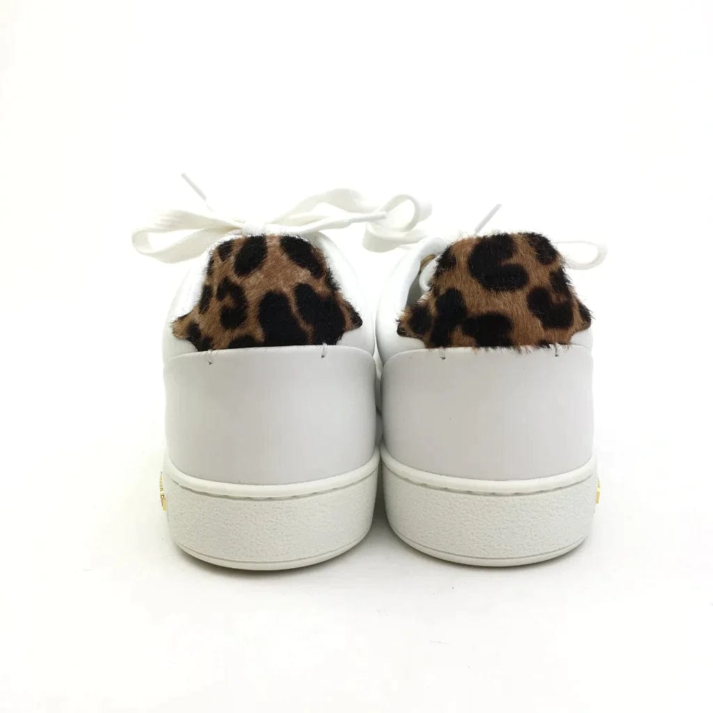 Canada Louis Vuitton Frontrow Leopard Sneakers Sz 37.5