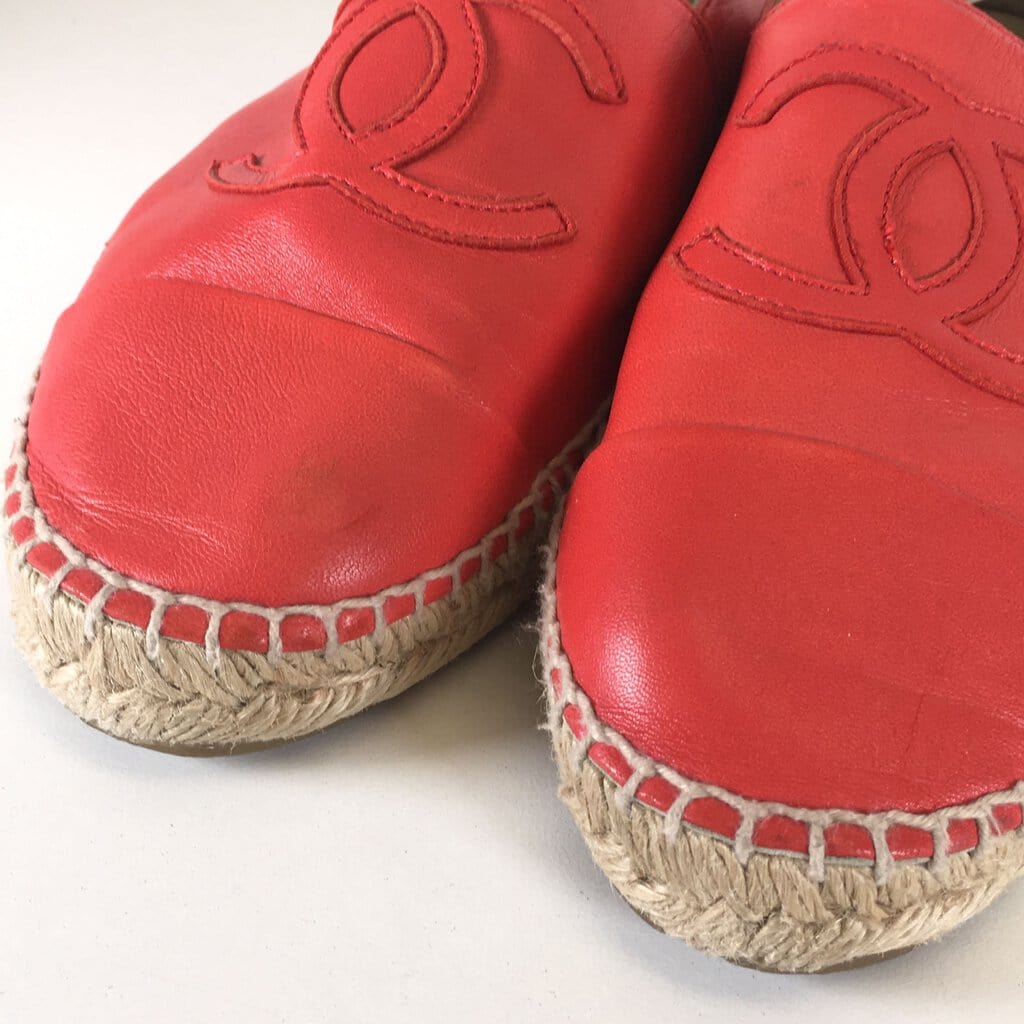 Canada Chanel Leather Espadrilles