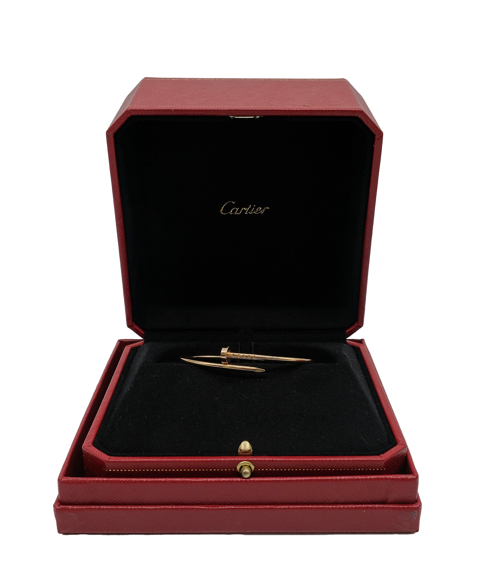 Cartier Cartier JUC Bracelet Thin Yellow Gold Size 16 Full set RJC3255
