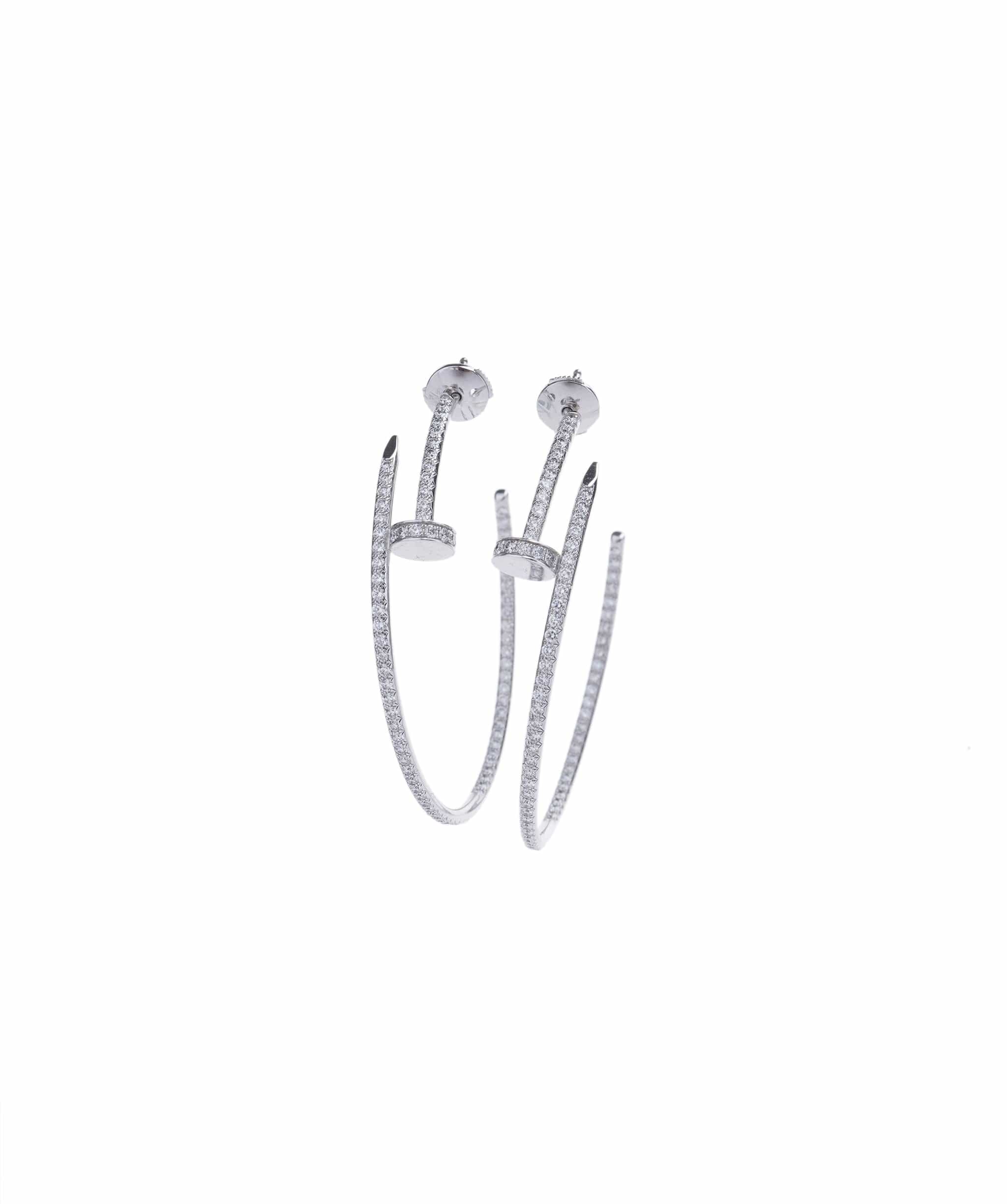 Cartier Cartier WG Juste Un Clou Hoop Earrings ASC5612