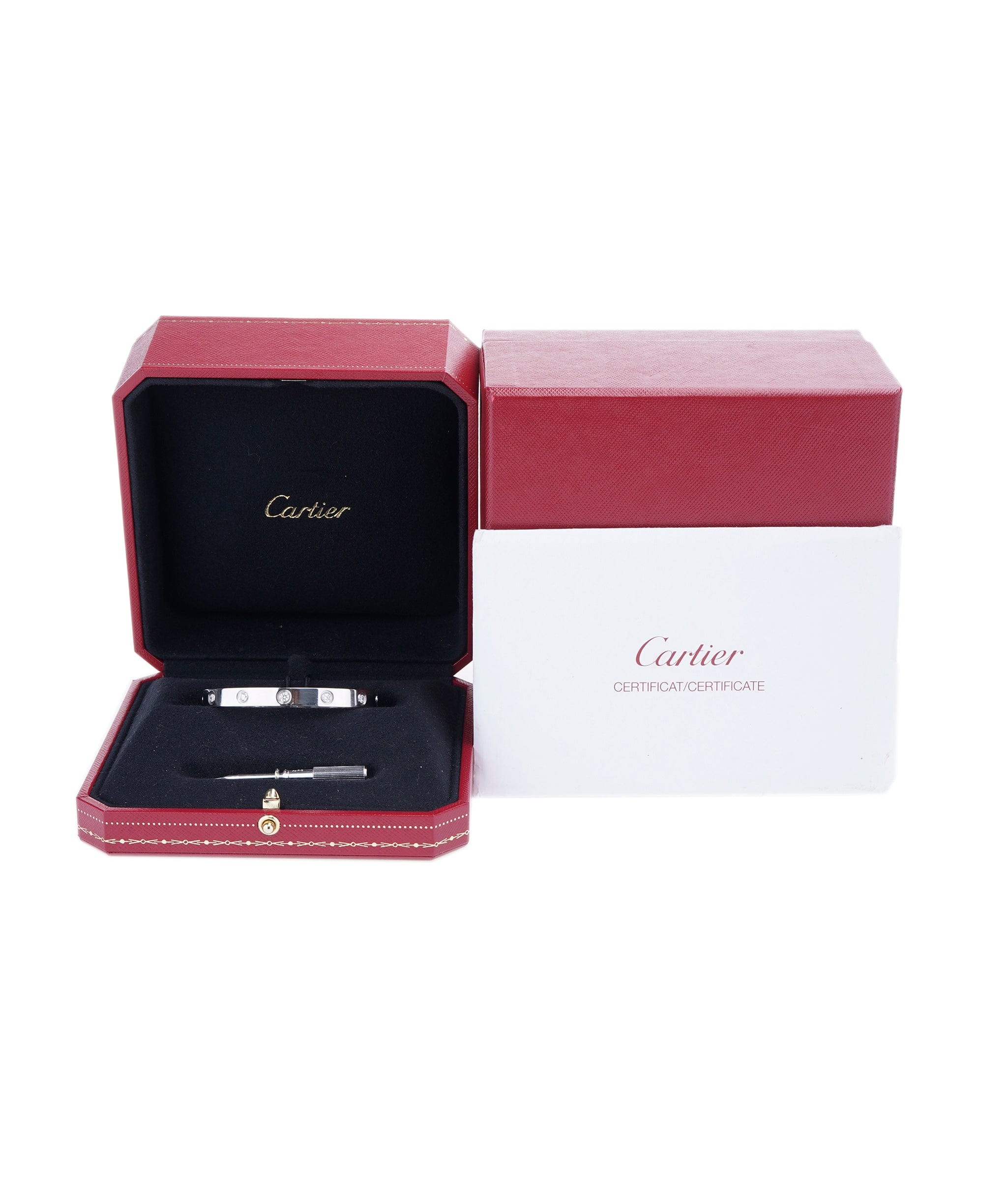 Cartier Cartier WG Love Bangle, Size 16 ASC5610