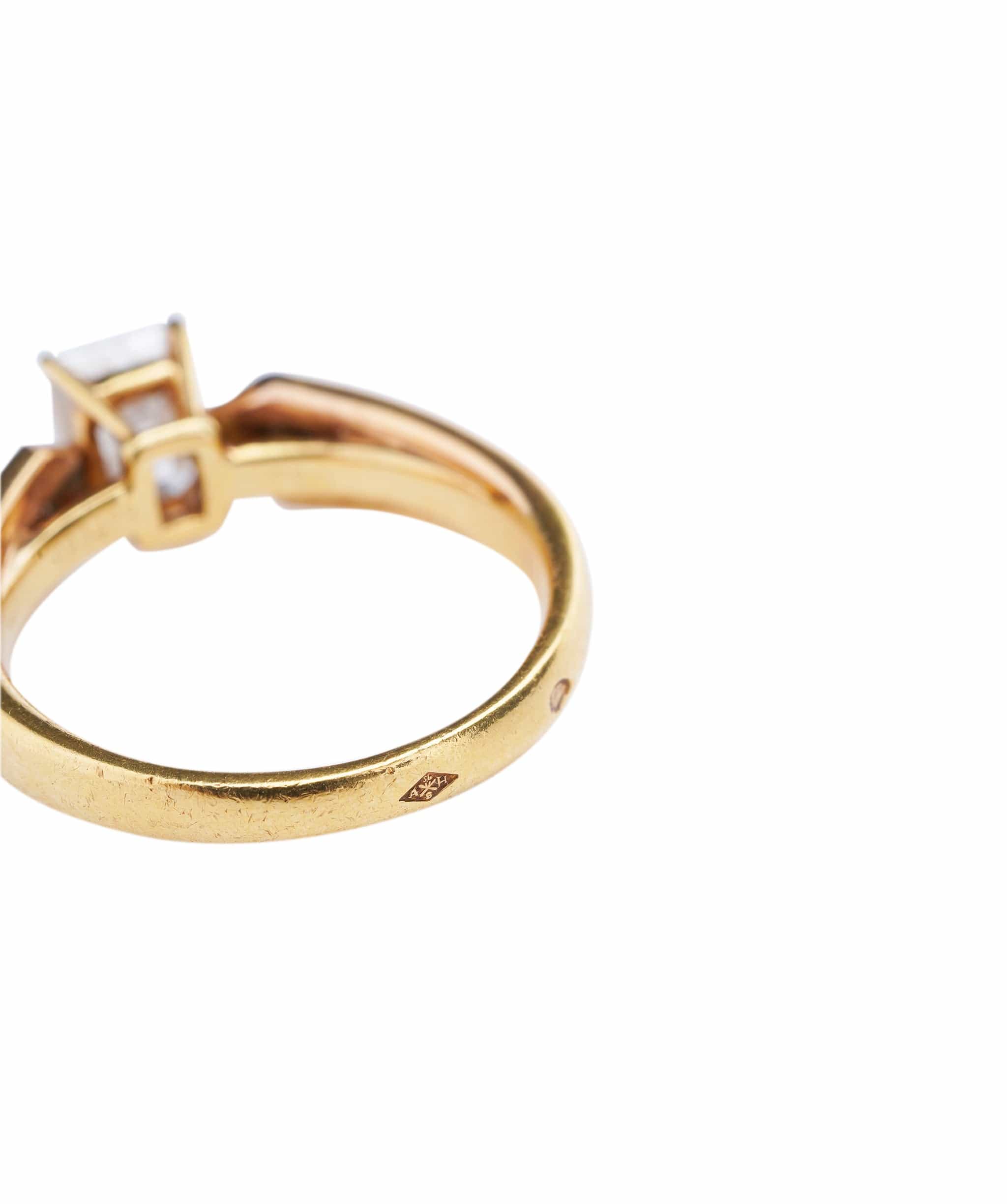 Cartier Cartier Yellow Gold Trinity Diamond Ring ASC5611