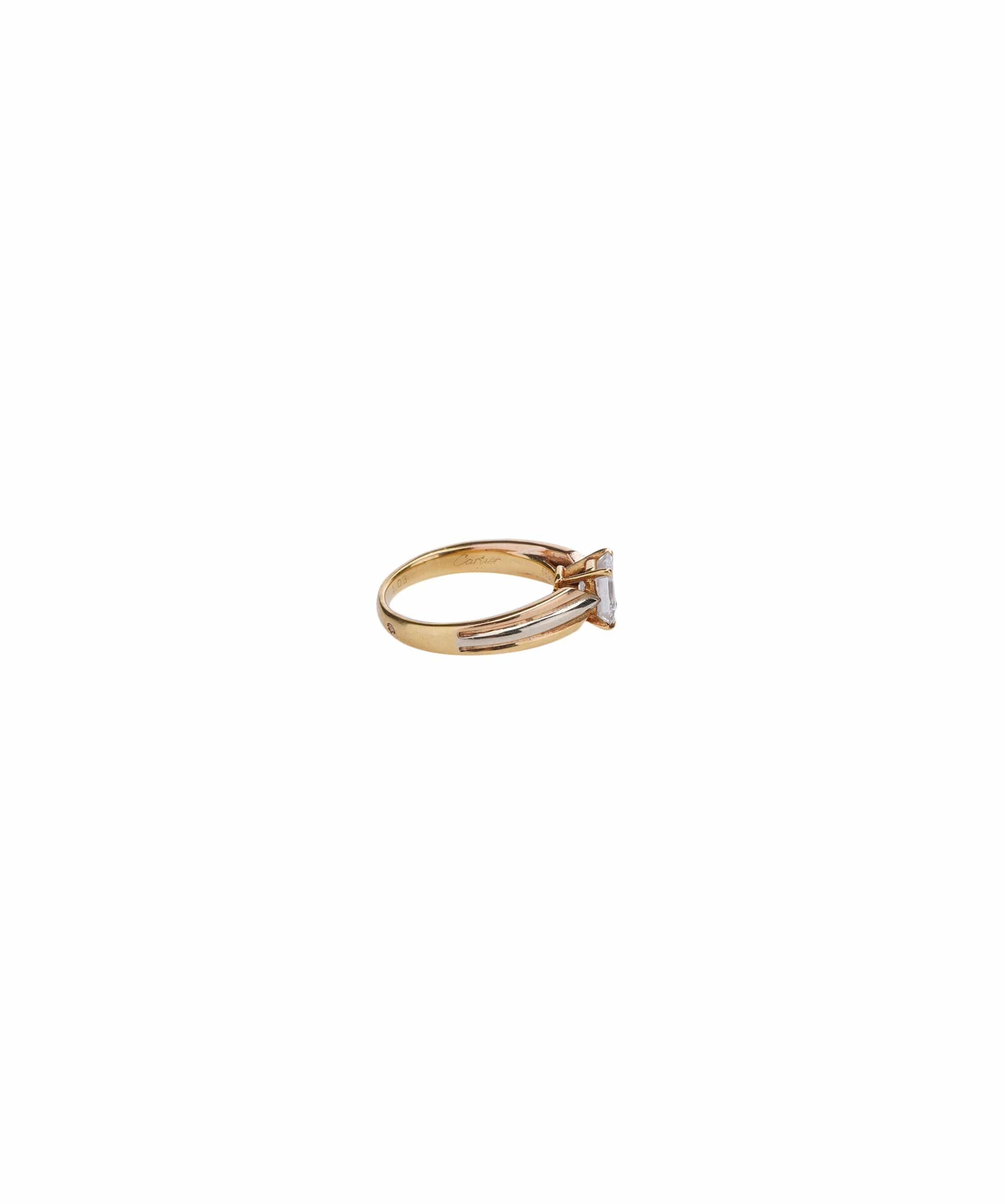 Cartier Cartier Yellow Gold Trinity Diamond Ring ASC5611