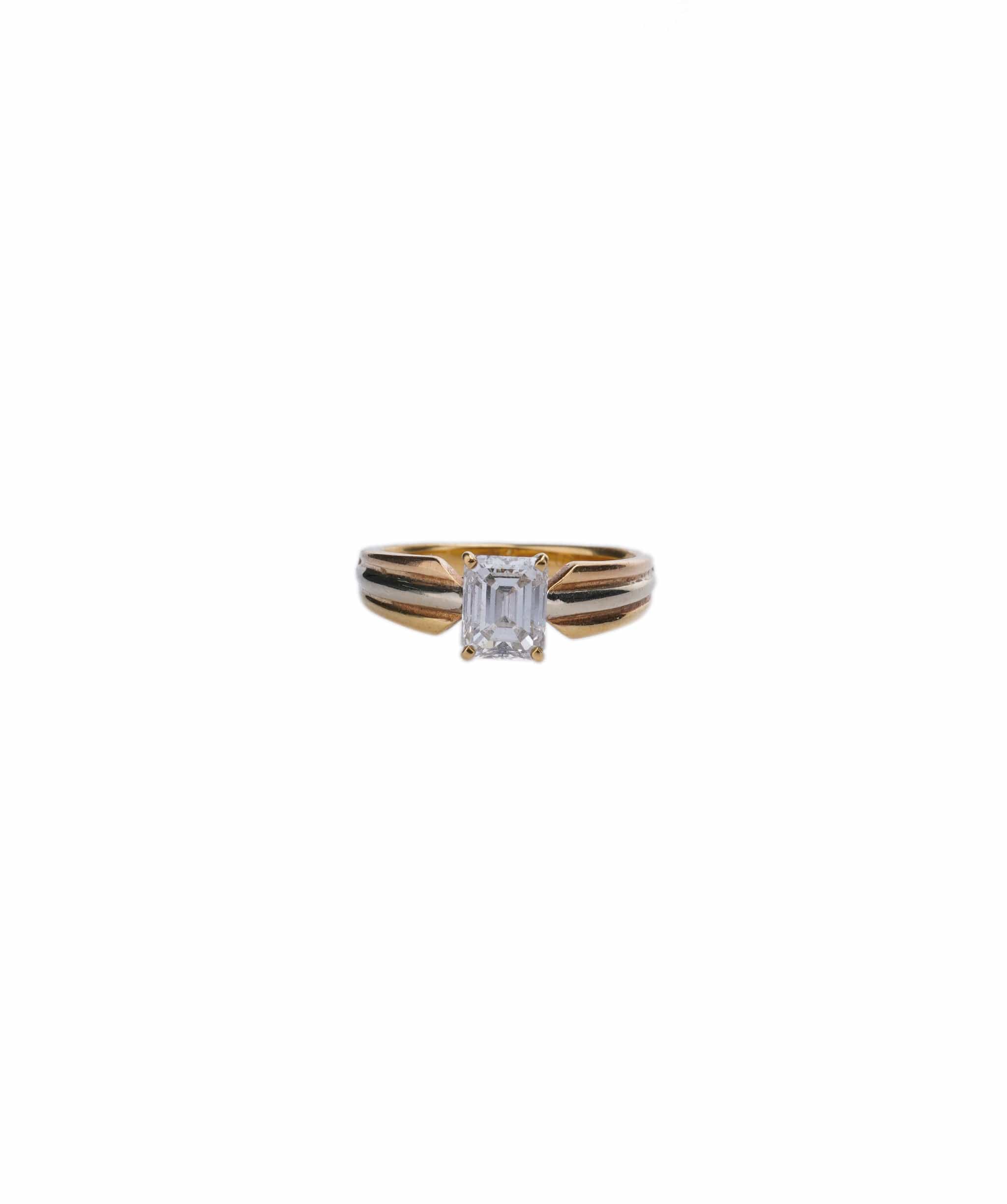 Cartier Cartier Yellow Gold Trinity Diamond Ring ASC5611