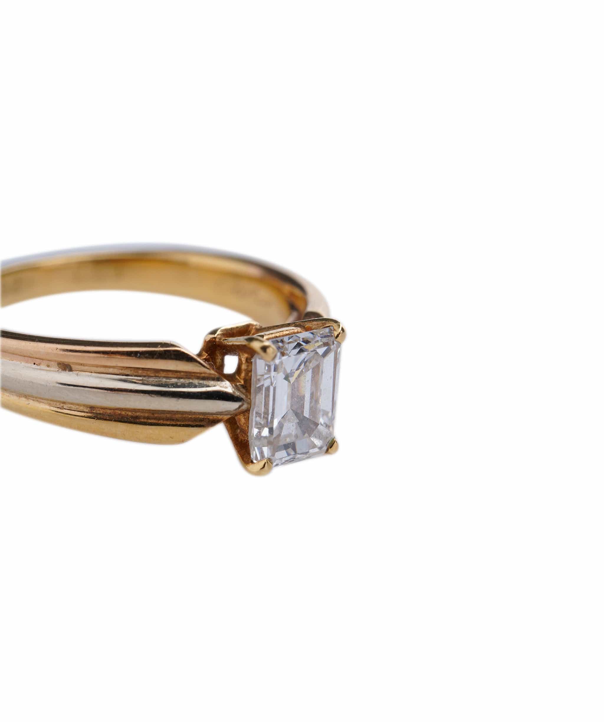 Cartier Cartier Yellow Gold Trinity Diamond Ring ASC5611