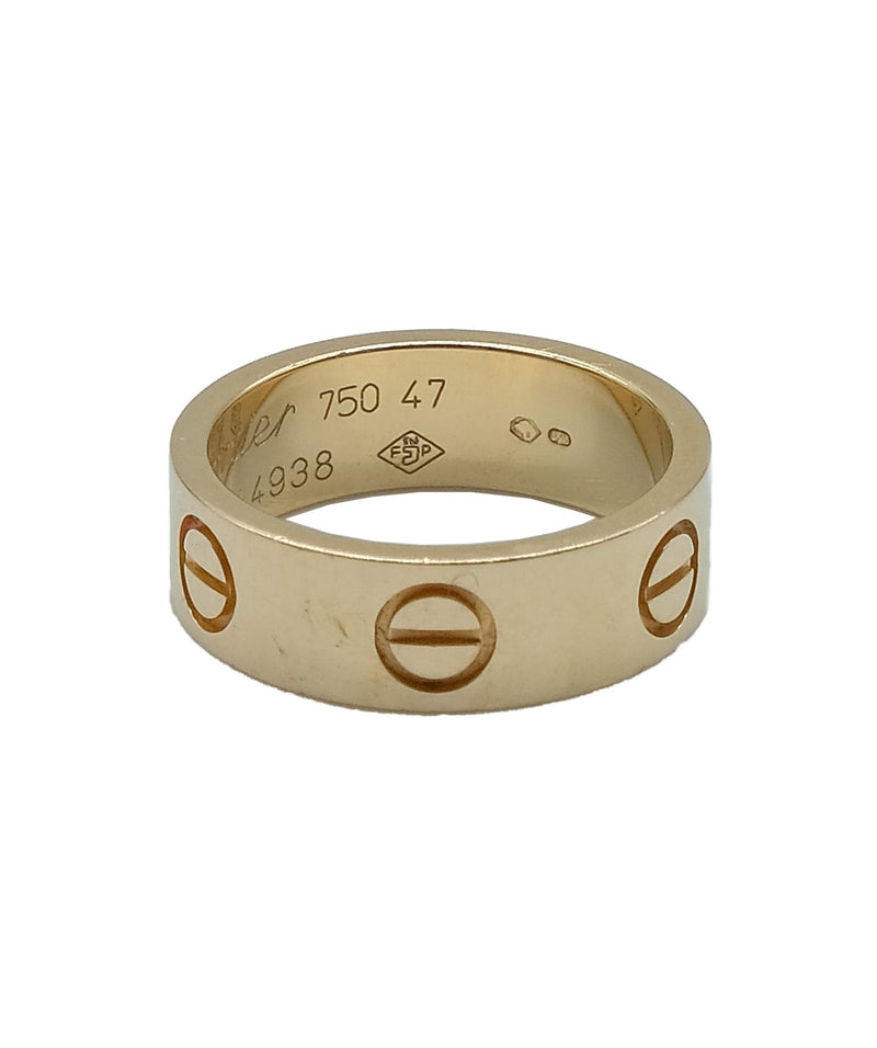 Cartier love 2025 ring 47