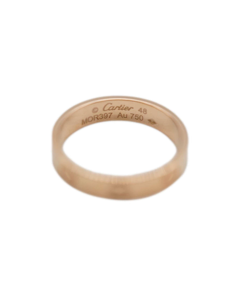 Cartier rose gold mini Love ring size 48 ASC1814 LuxuryPromise