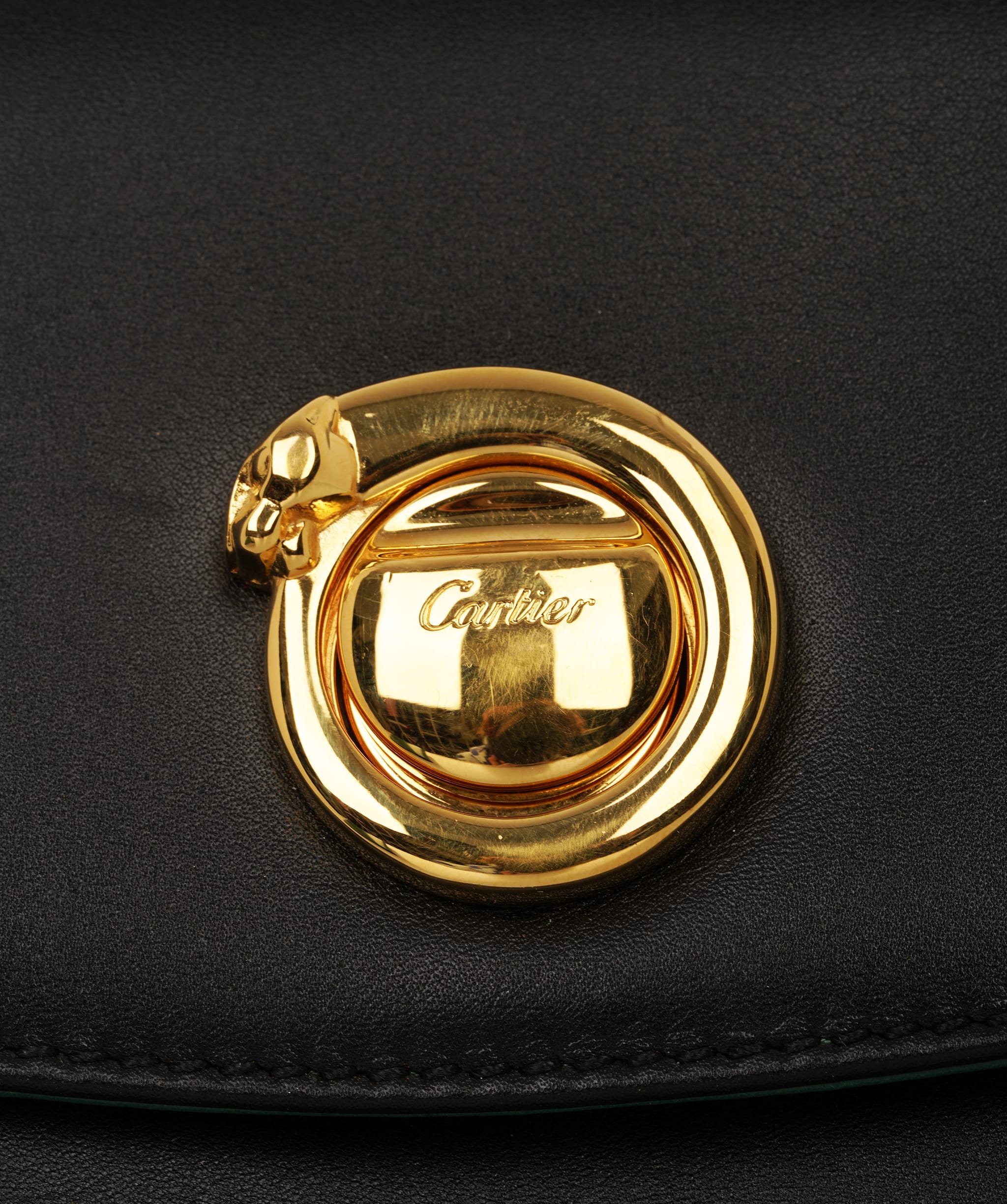 Cartier Cartier Panth√®re Leather Clutch - BLACK ALC4163