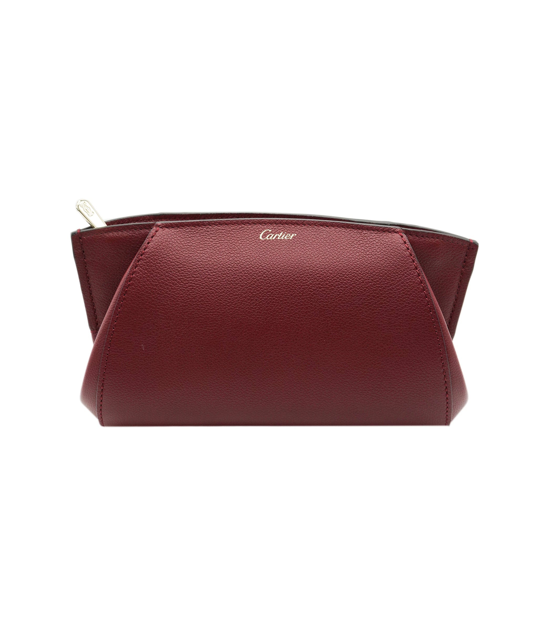 Cartier RTV Cartier Red Smooth Leather Clutch  ALC2391