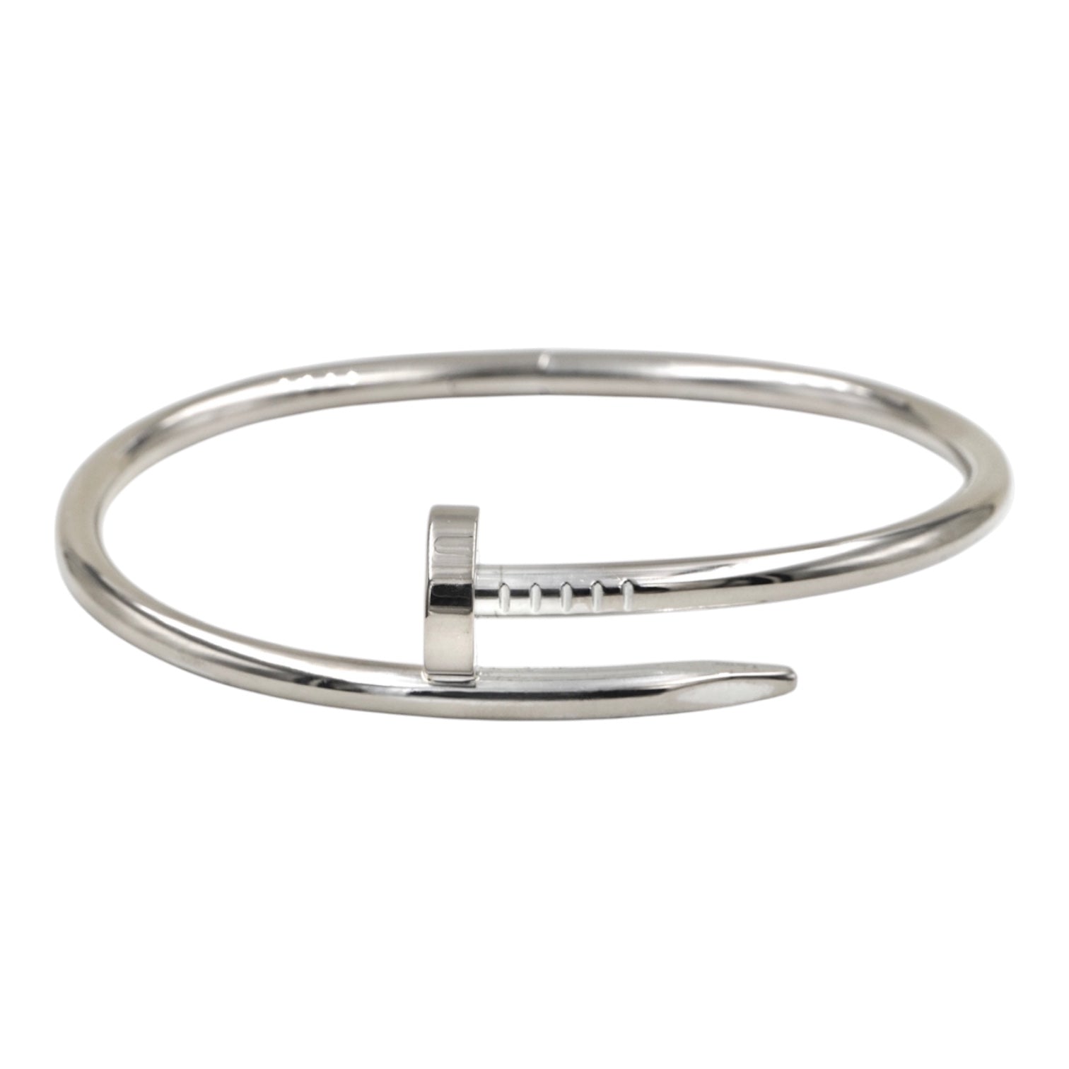 CARTIER Cartier Juste Un Clou Bracelet White Gold #17