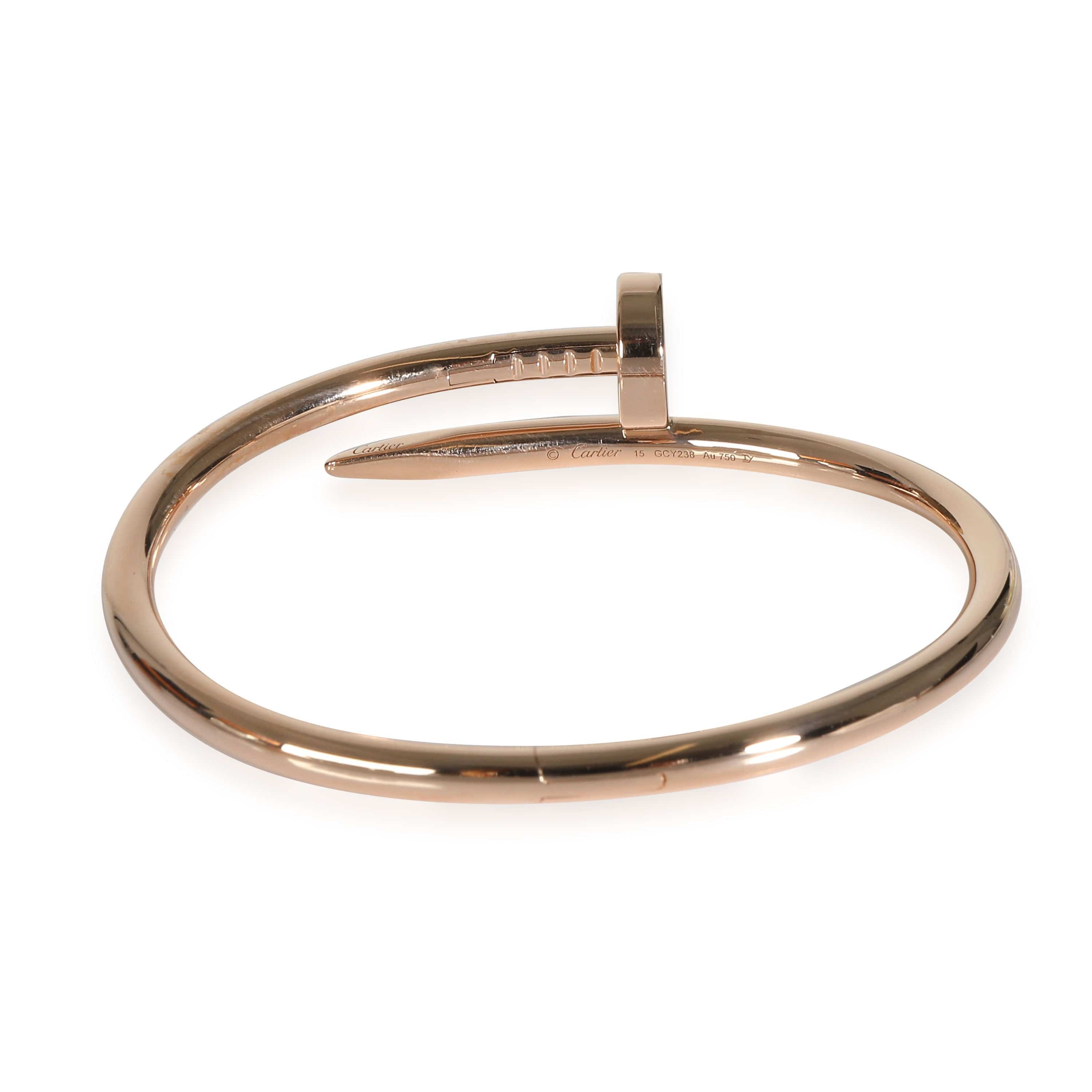 Cartier Juste Un Clou Bracelet (Rose Gold)