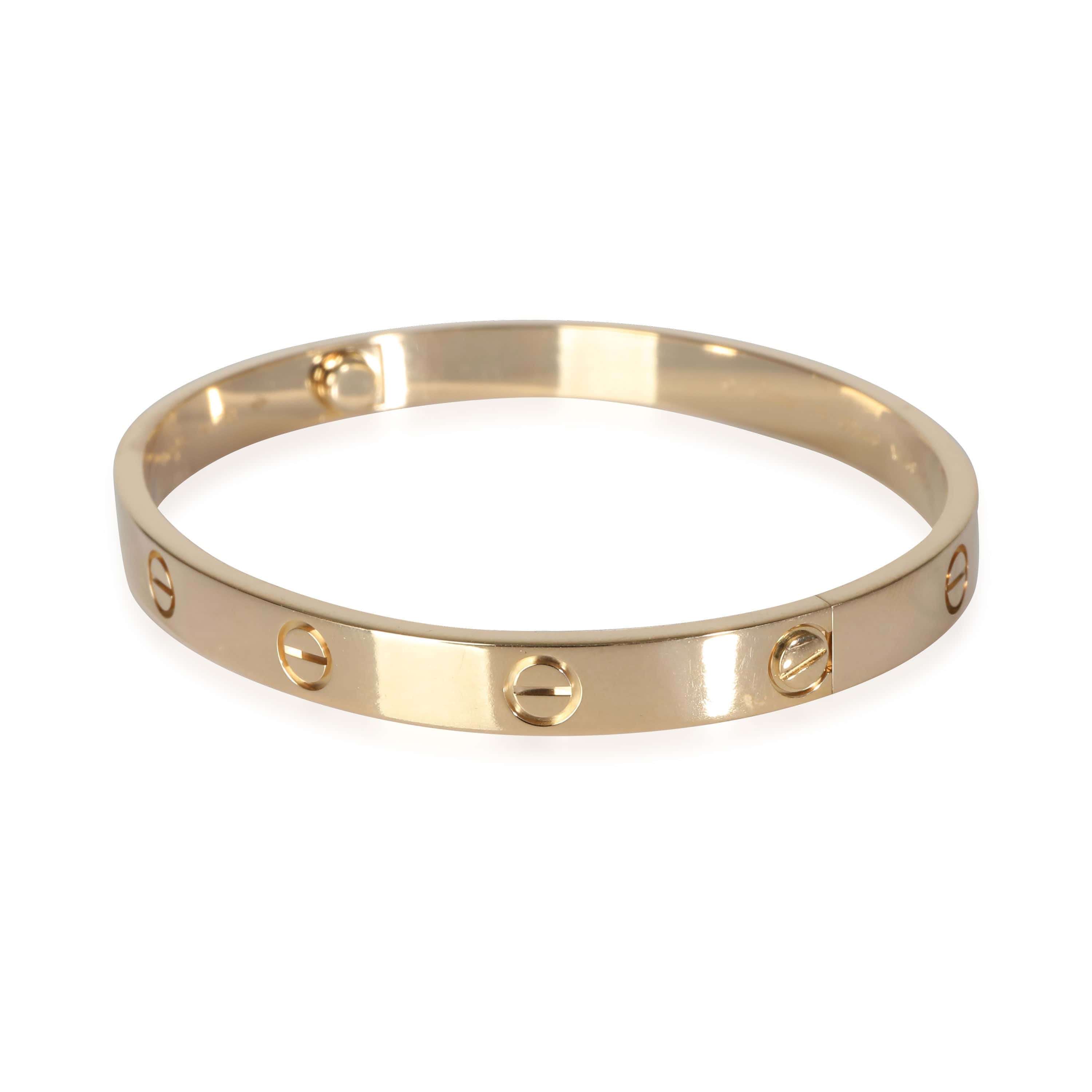 Cartier Love Bracelet (Yellow Gold)