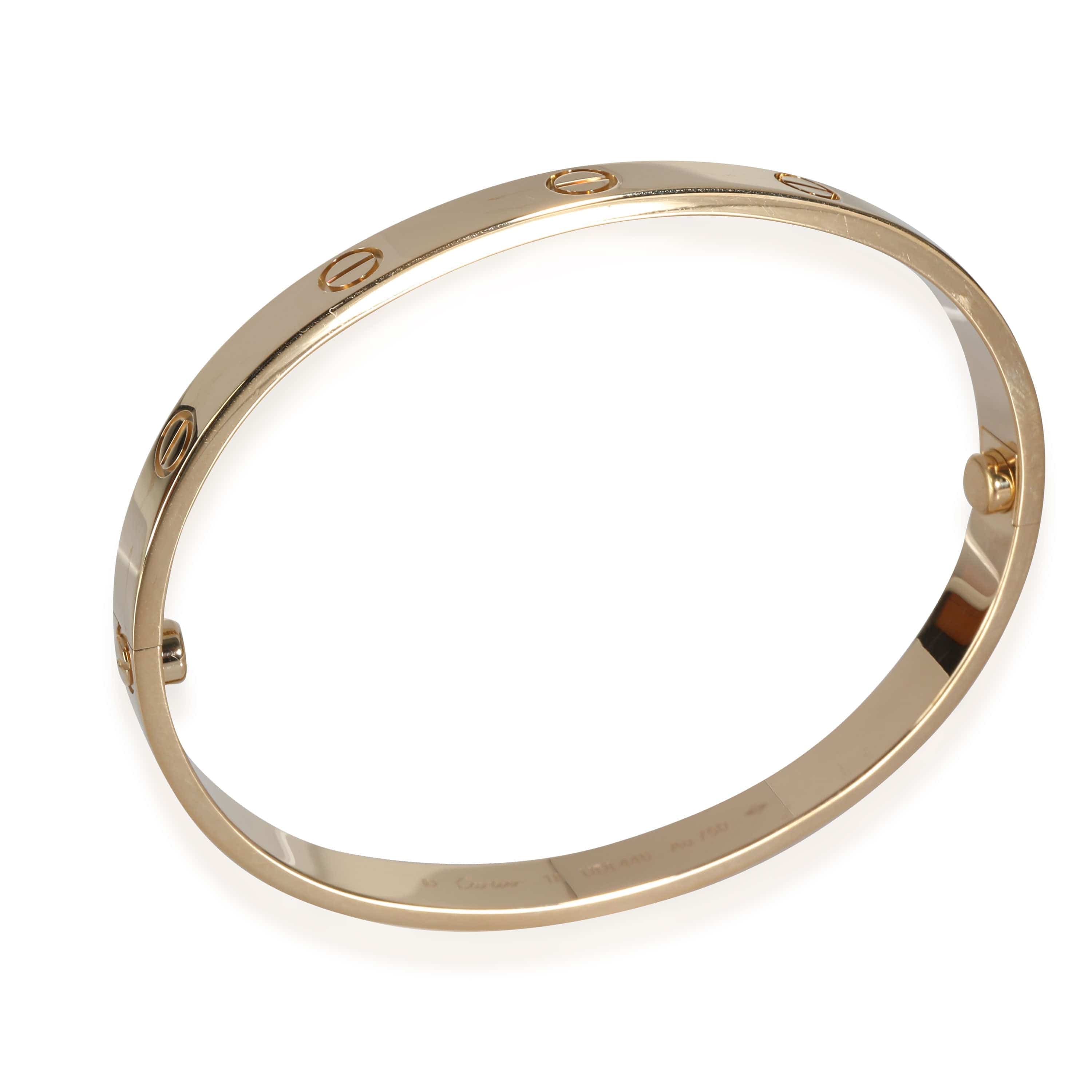 Cartier Love Bracelet (Yellow Gold)