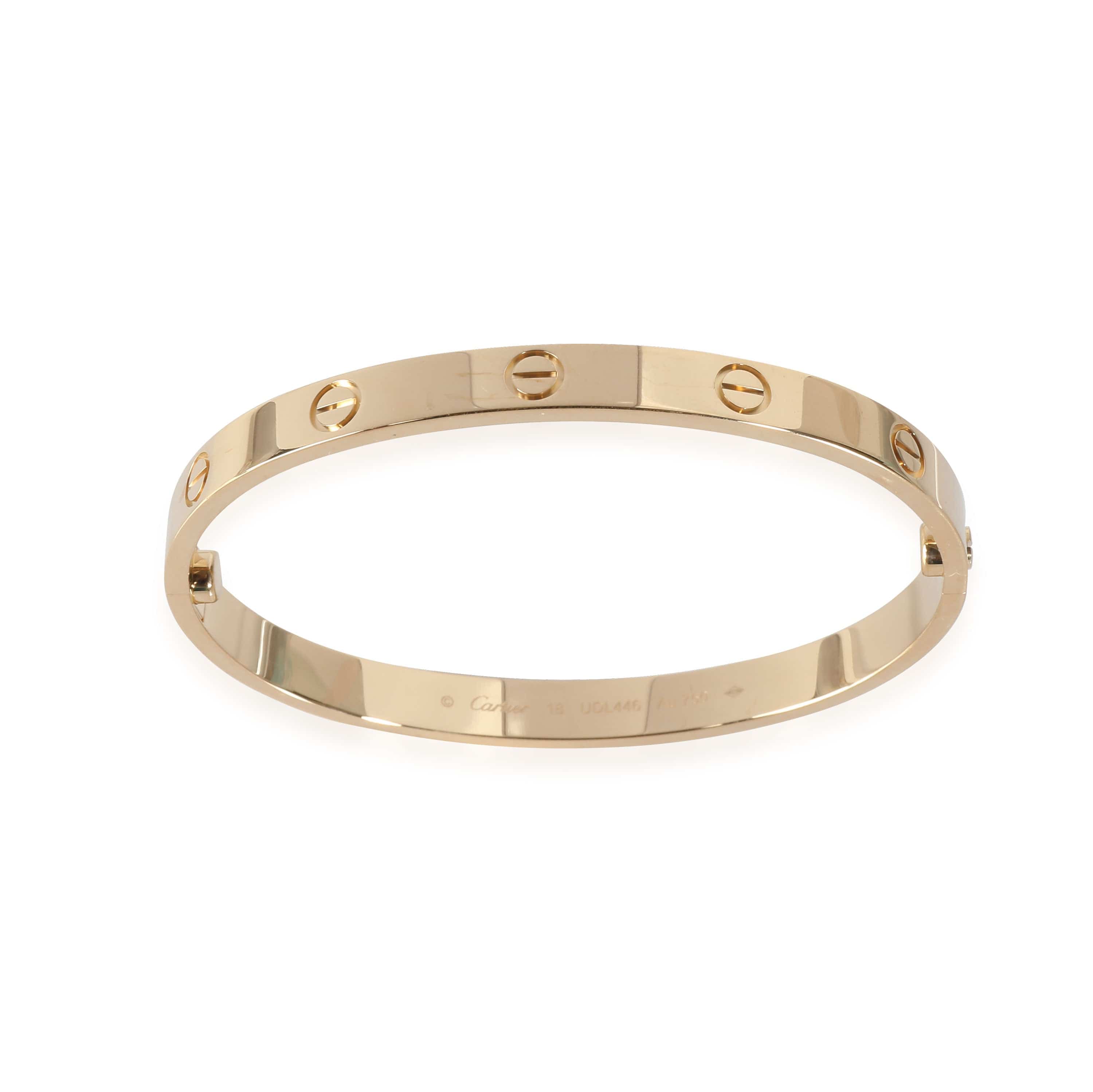 Cartier Love Bracelet (Yellow Gold)