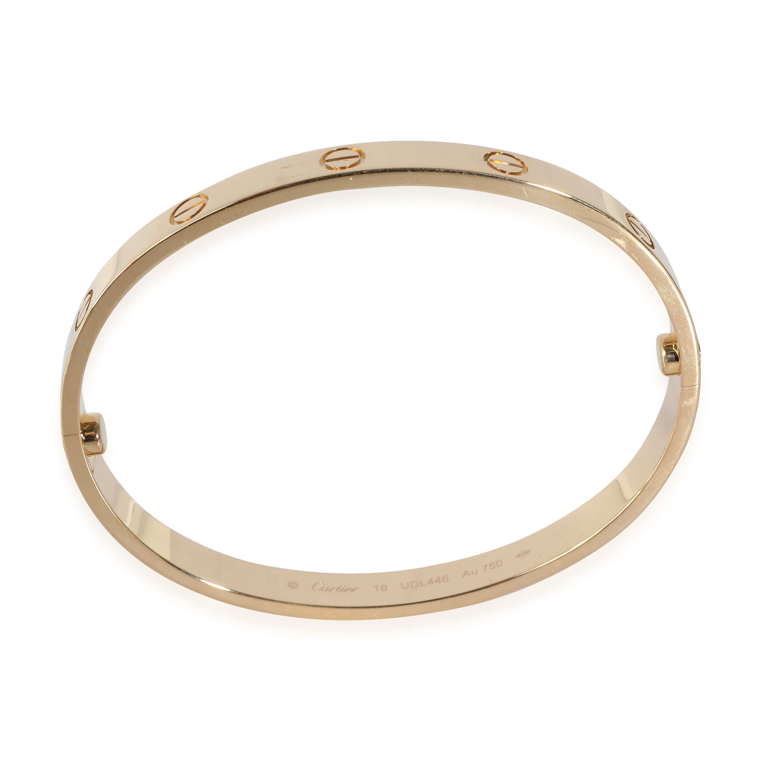 Cartier Love Bracelet (Yellow Gold)