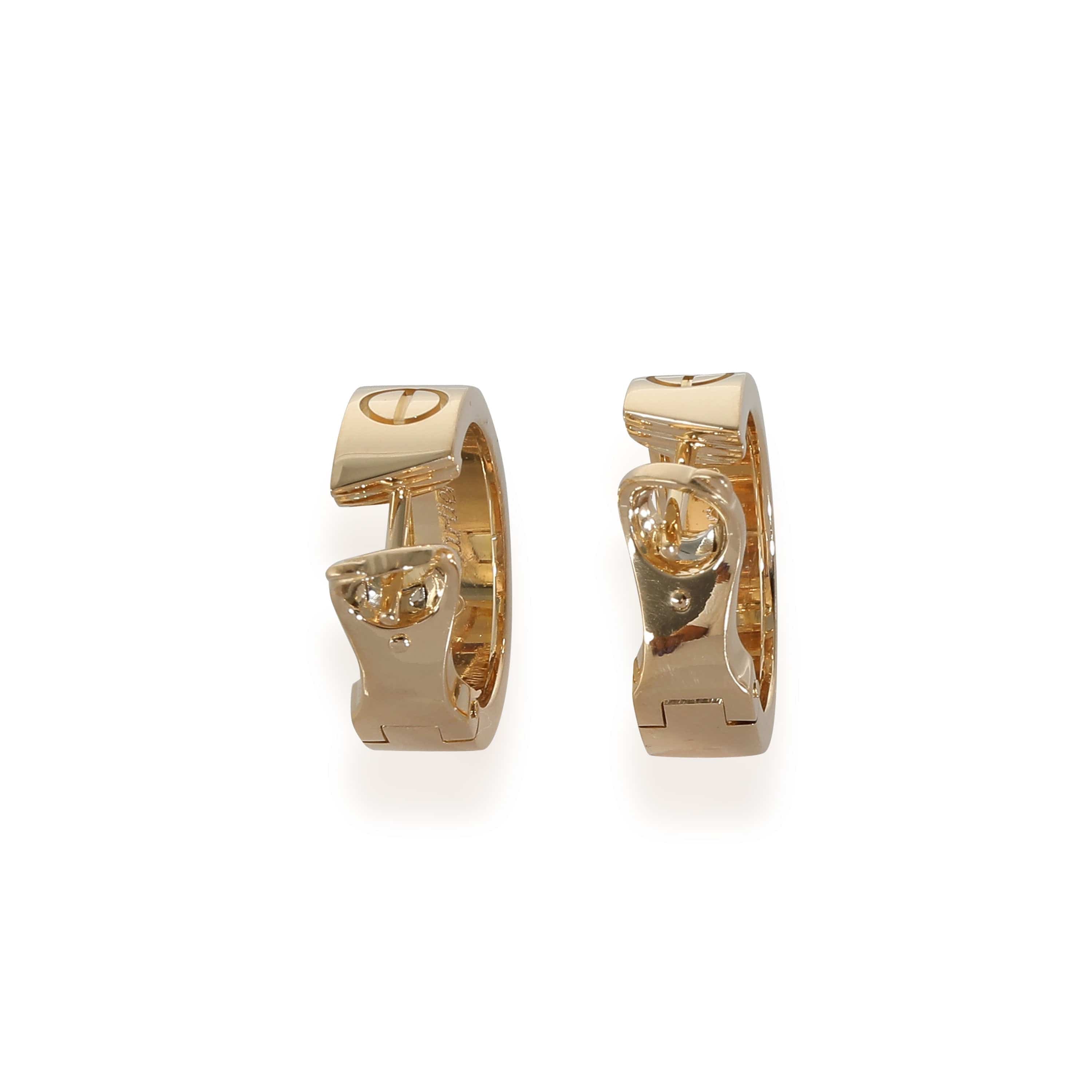 Cartier Love Earrings (Yellow Gold) – LuxuryPromise