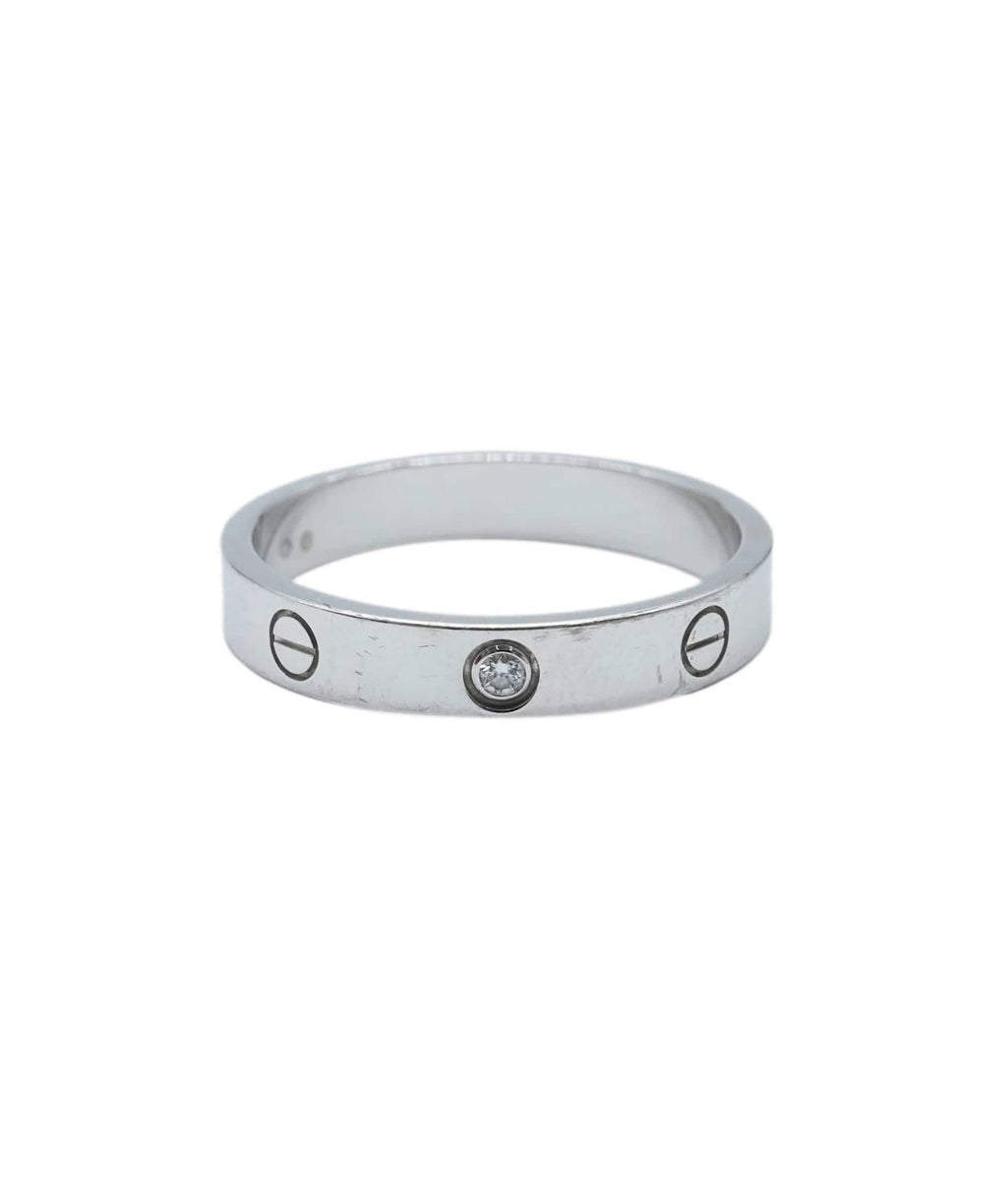 CRB4210400 - Étincelle de Cartier wedding ring - White gold, diamonds -  Cartier