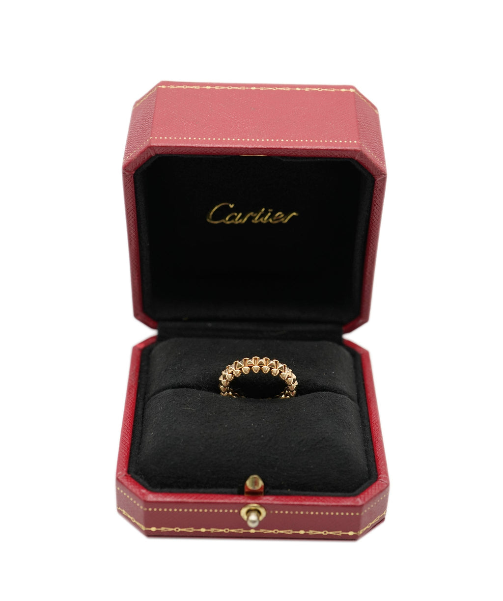 Cartier Clash Ring Rose Gold Small Model Size 52 AHC1568