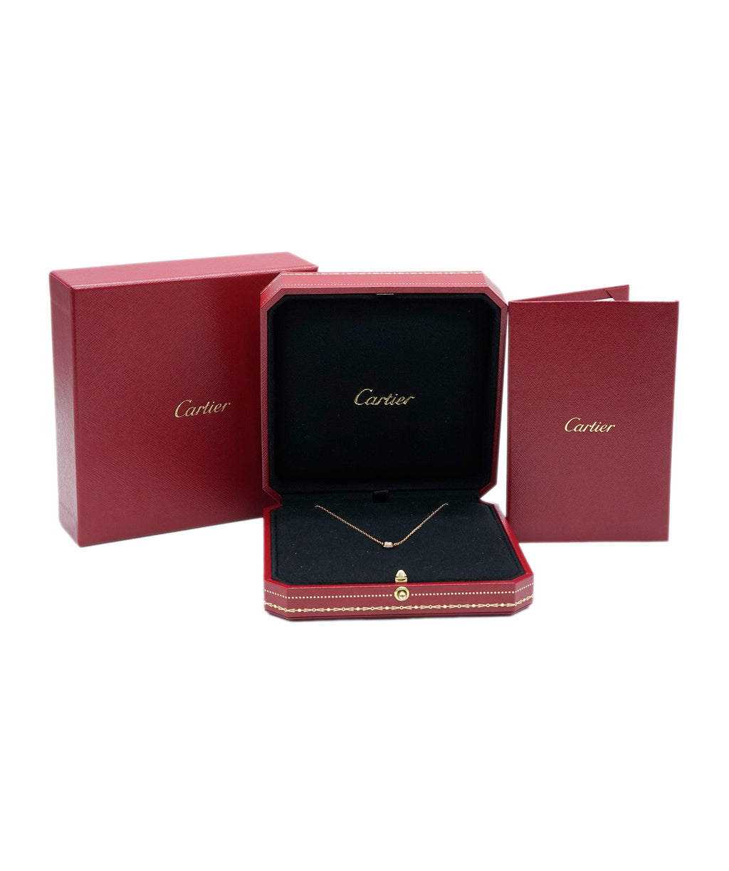 Cartier D'Amour Necklace - 18K Gold with Brilliant-Cut Diamond