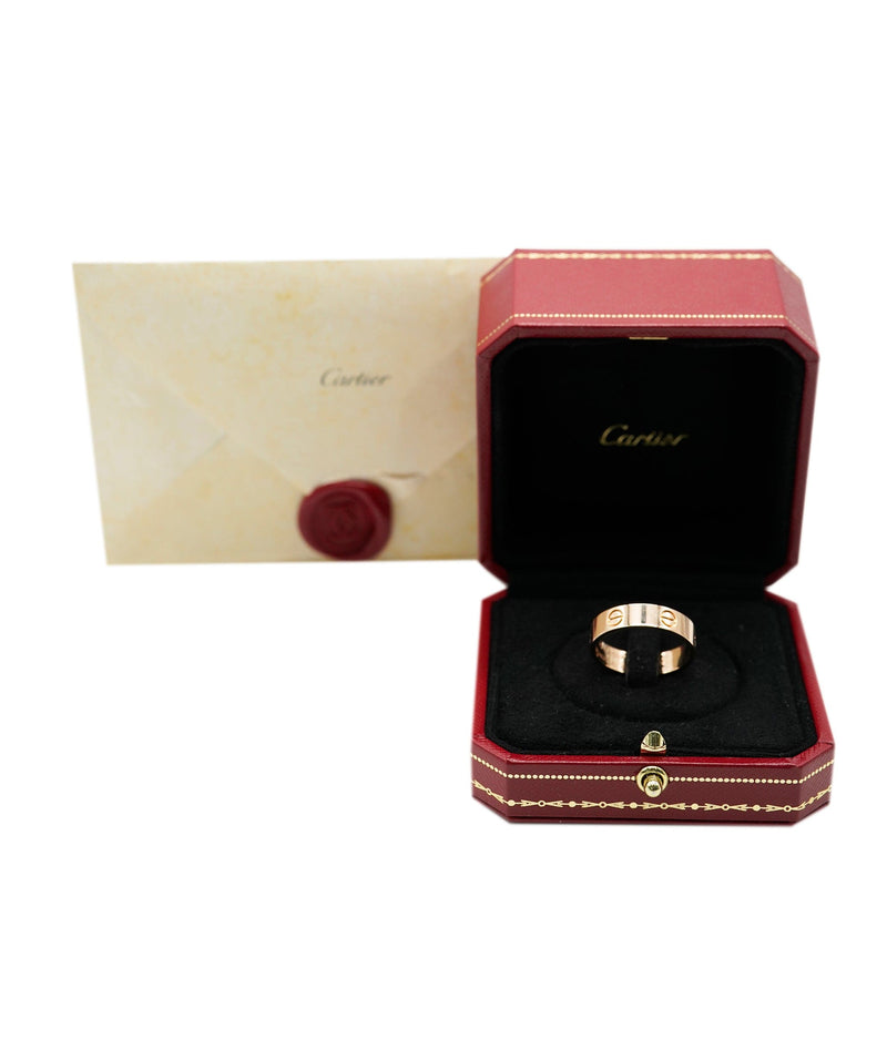 Cartier Love Ring 18K Rose Gold Size 62 AHC1389 LuxuryPromise