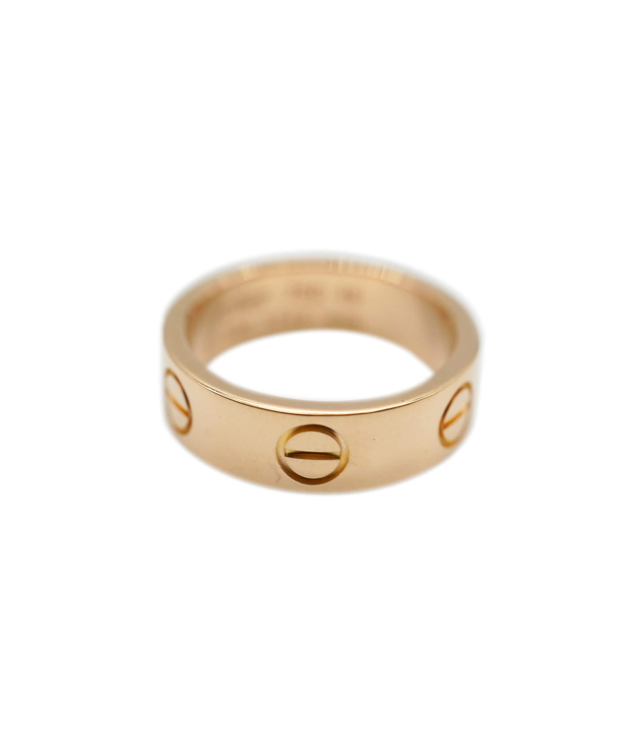 Cartier cartier love ring rose gold size 49 ASC1805