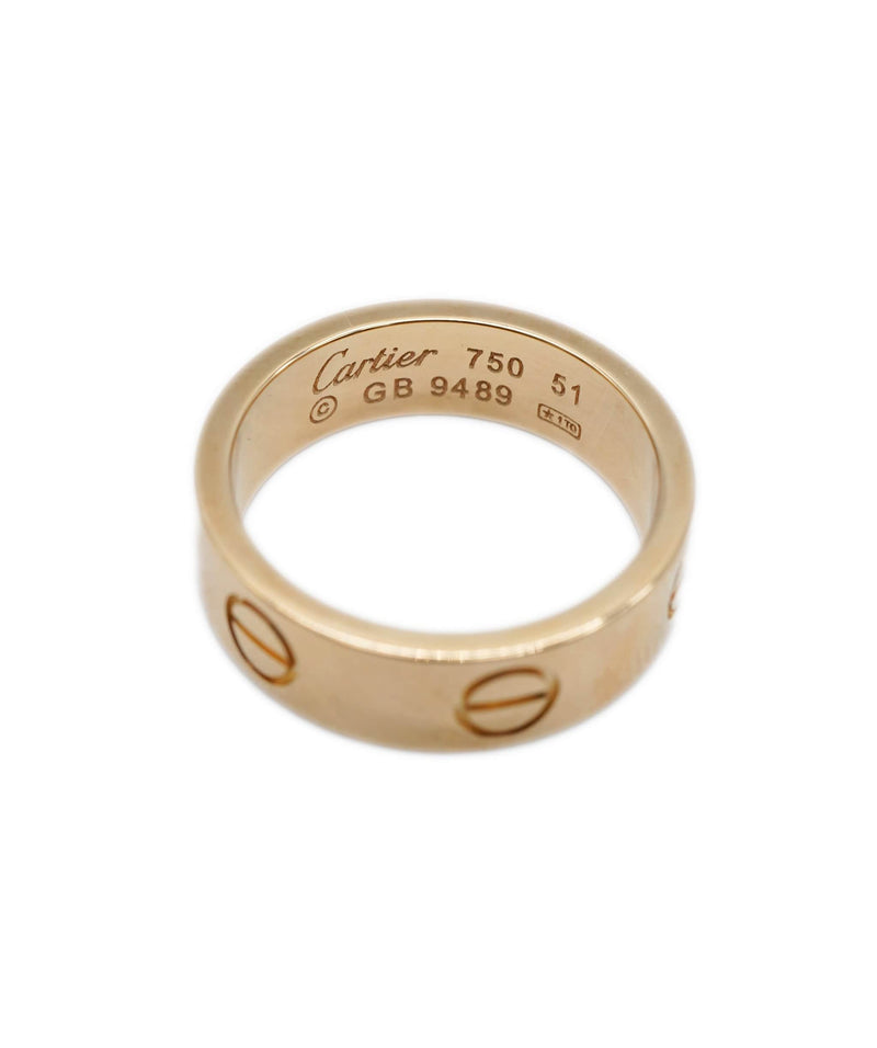 Cartier ring hotsell 750 51