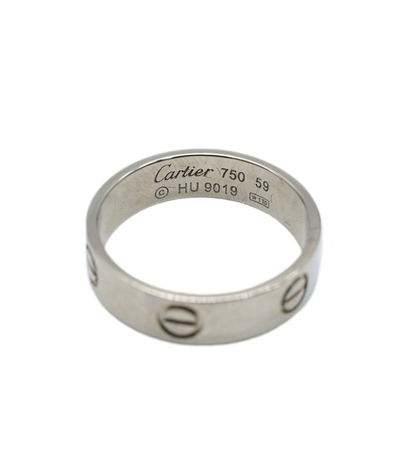 Cartier love best sale ring size 59