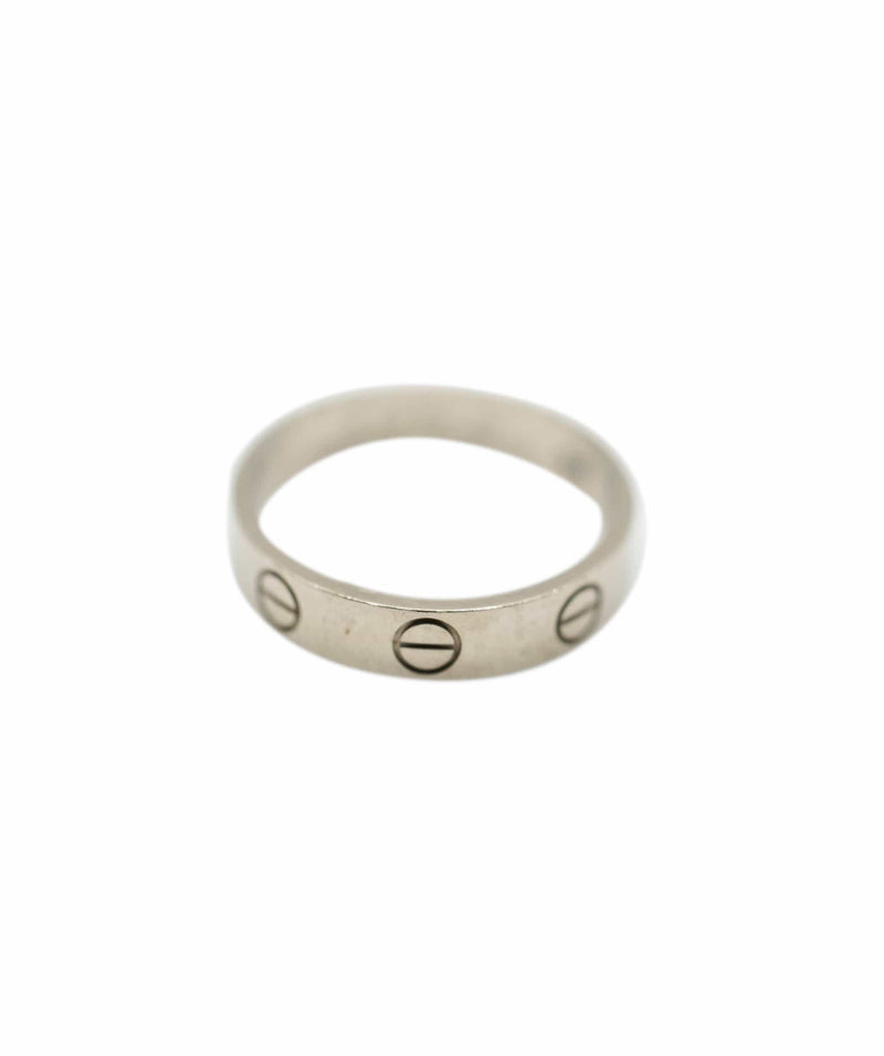 Cartier Mini Love ring 750 WG 3.3g 50 WG Box Certificate AHC1114