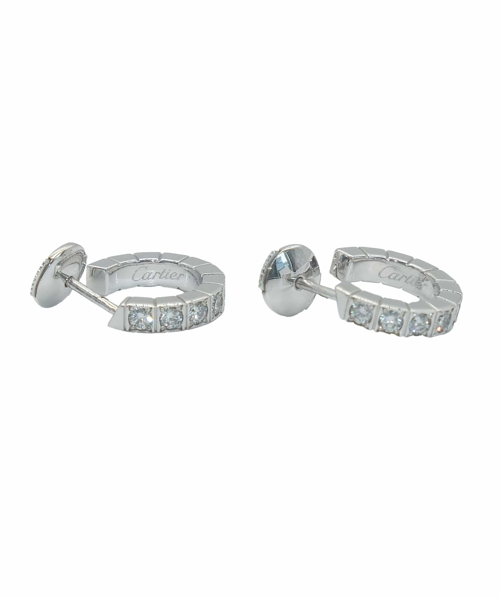 Cartier Cartier Raniere Diamond Earrings K18 WG ASL8826