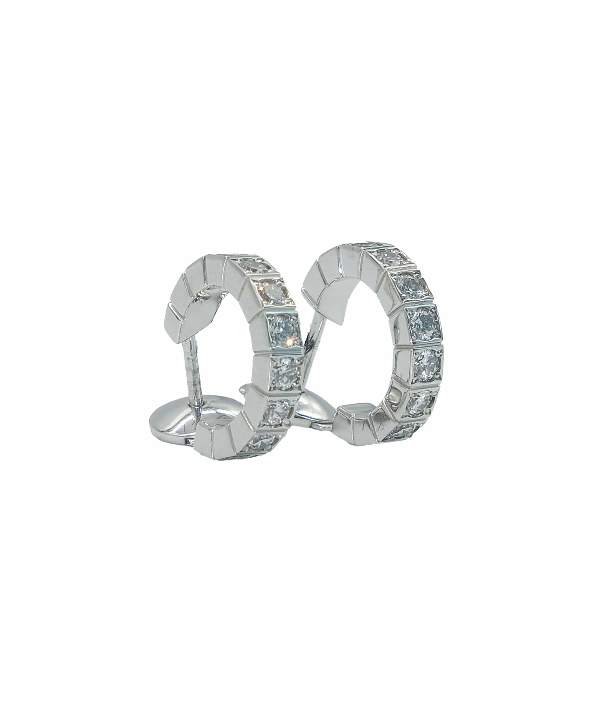 Cartier Cartier Raniere Diamond Earrings K18 WG ASL8826