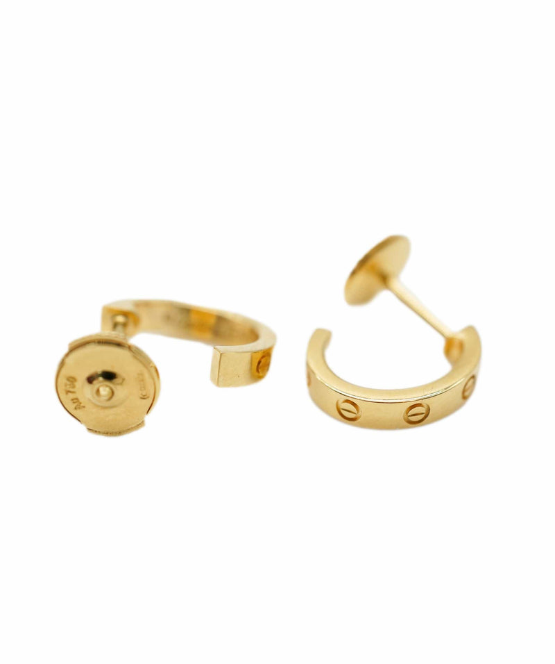 Cartier love hot sale collection earrings