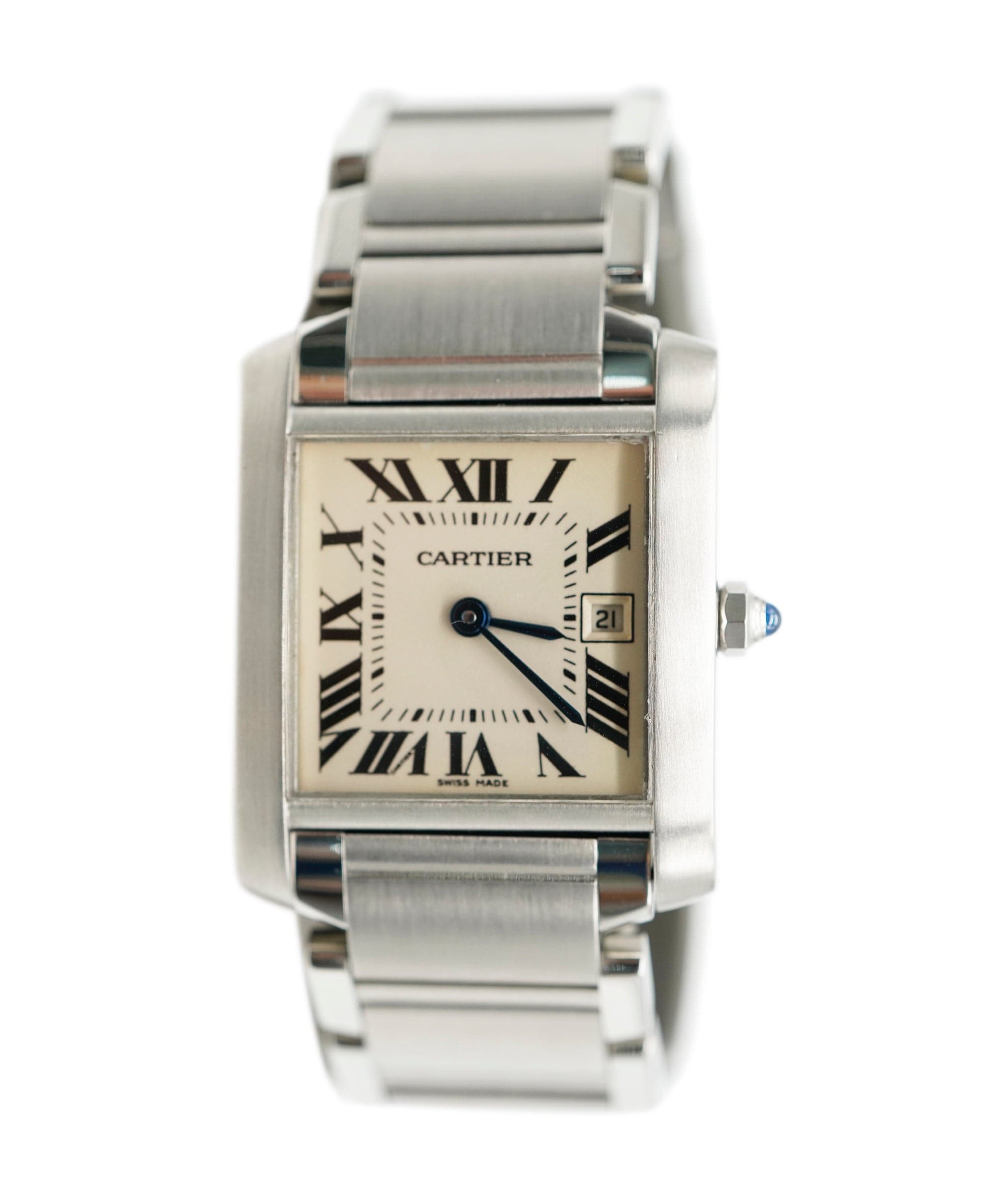 Cartier Cartier Tank Mid Size Steel, sn: 479669ce, Quartz AGC1559