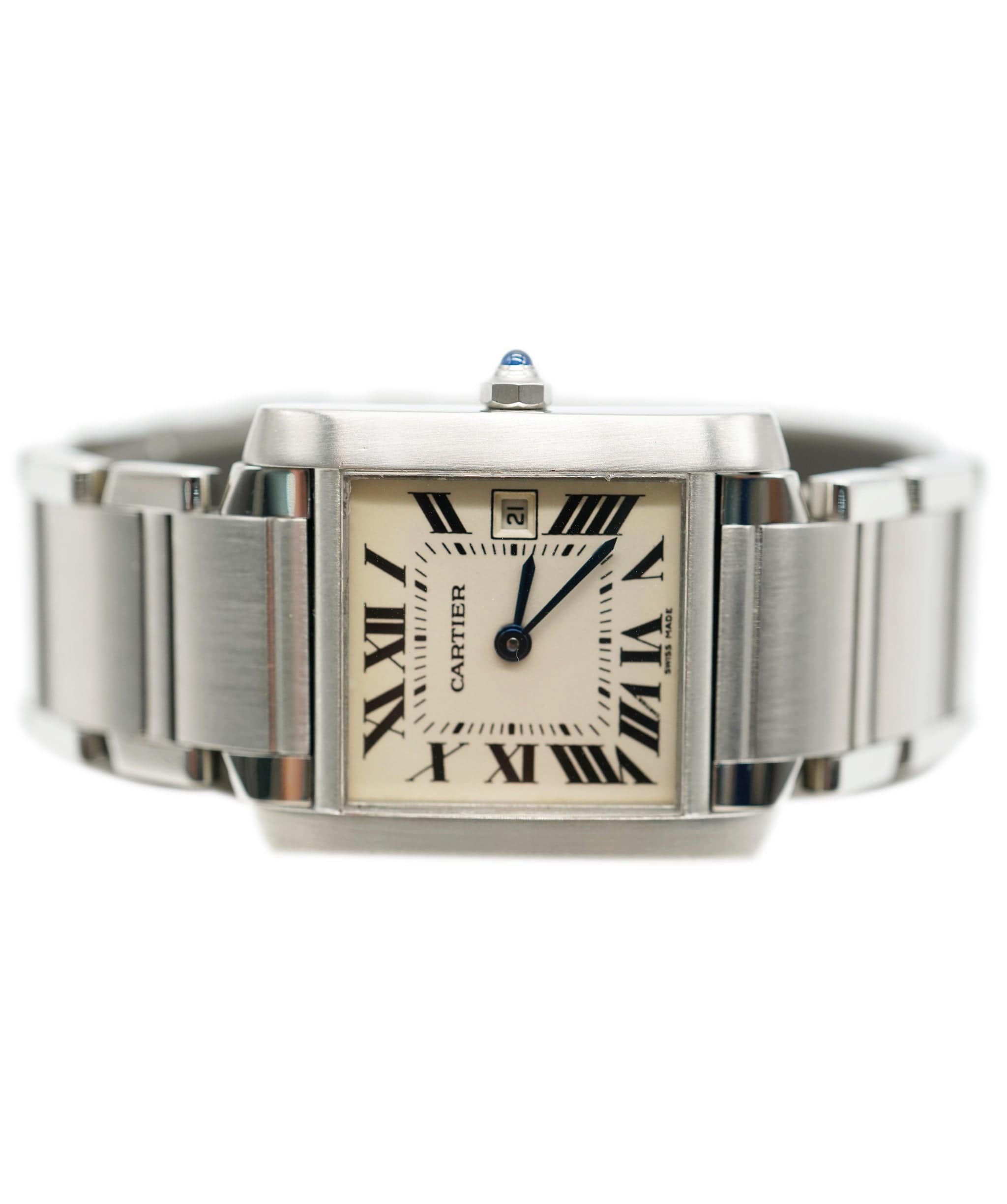 Cartier Cartier Tank Mid Size Steel, sn: 479669ce, Quartz AGC1559