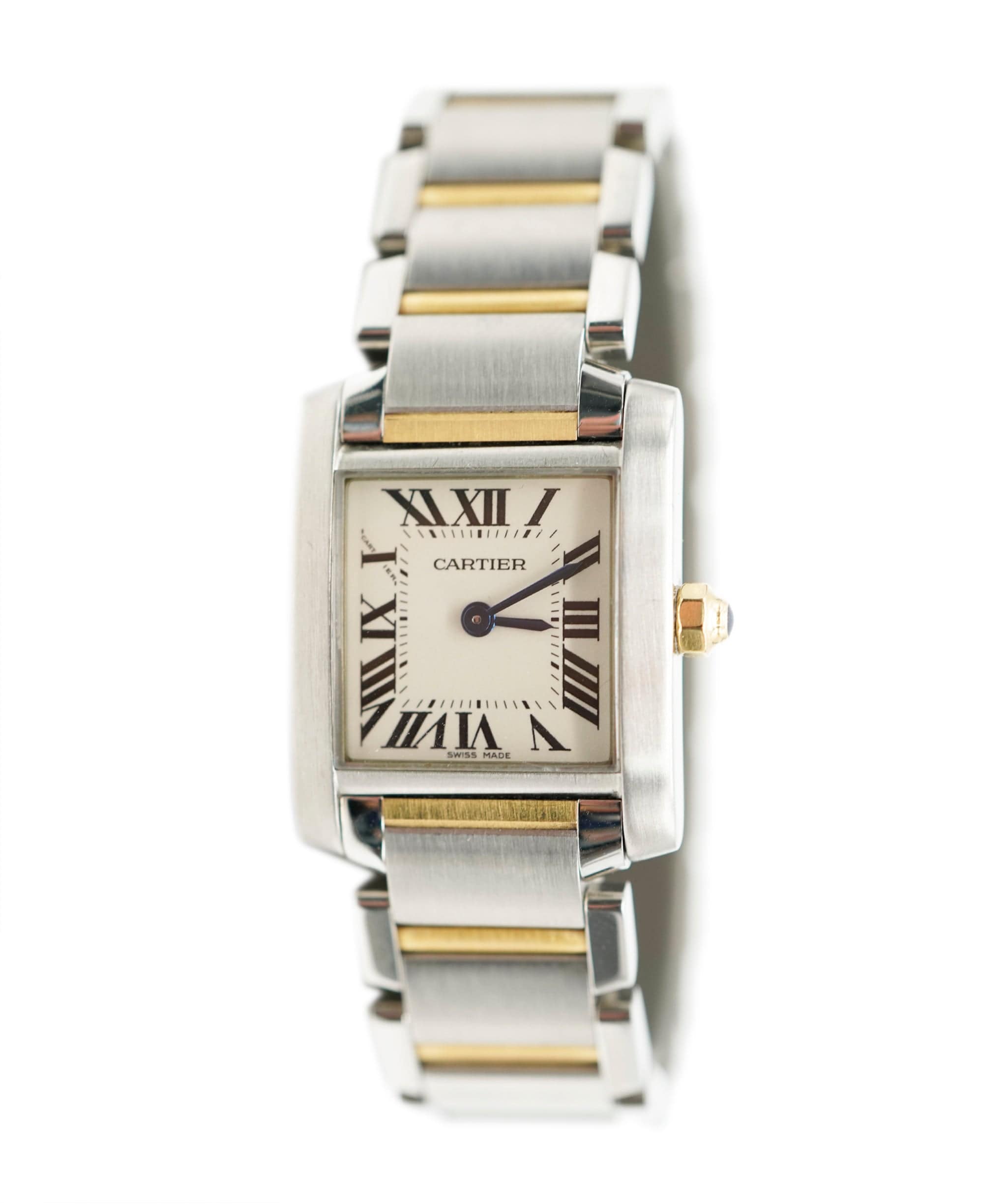 Cartier Cartier Tank Small Size Steel and Gold , sn: 4381658x         AGC1563