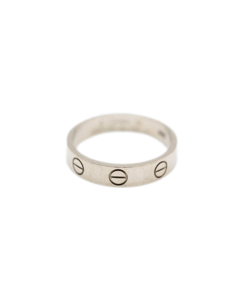 แหวน Cartier Love Ring 18K Yellow Gold Size 46# (Used) #vrcar 4042 –  vrtreasure