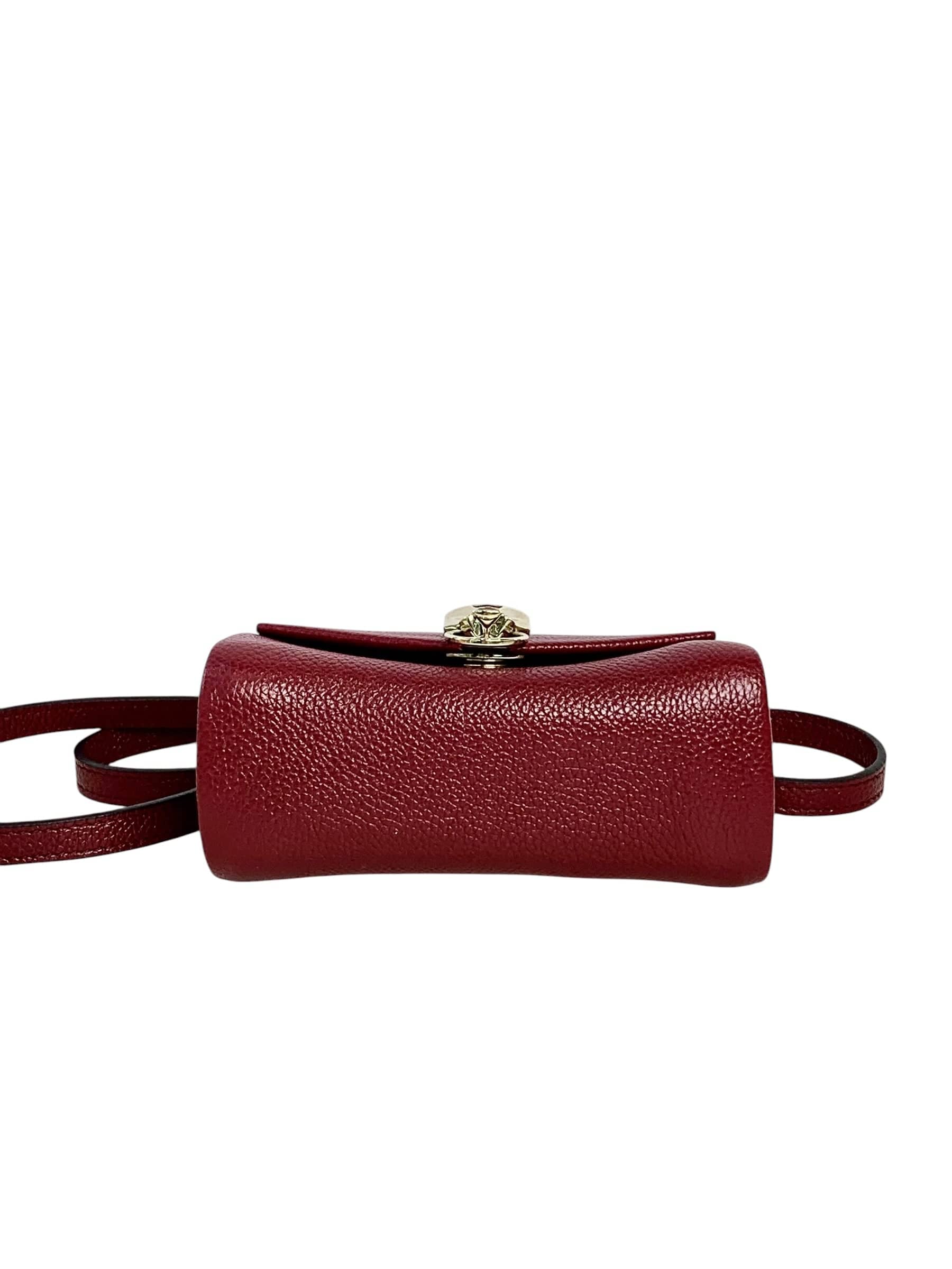 Cartier Cartier Mini Panthere Graphique Bag in Burgundy