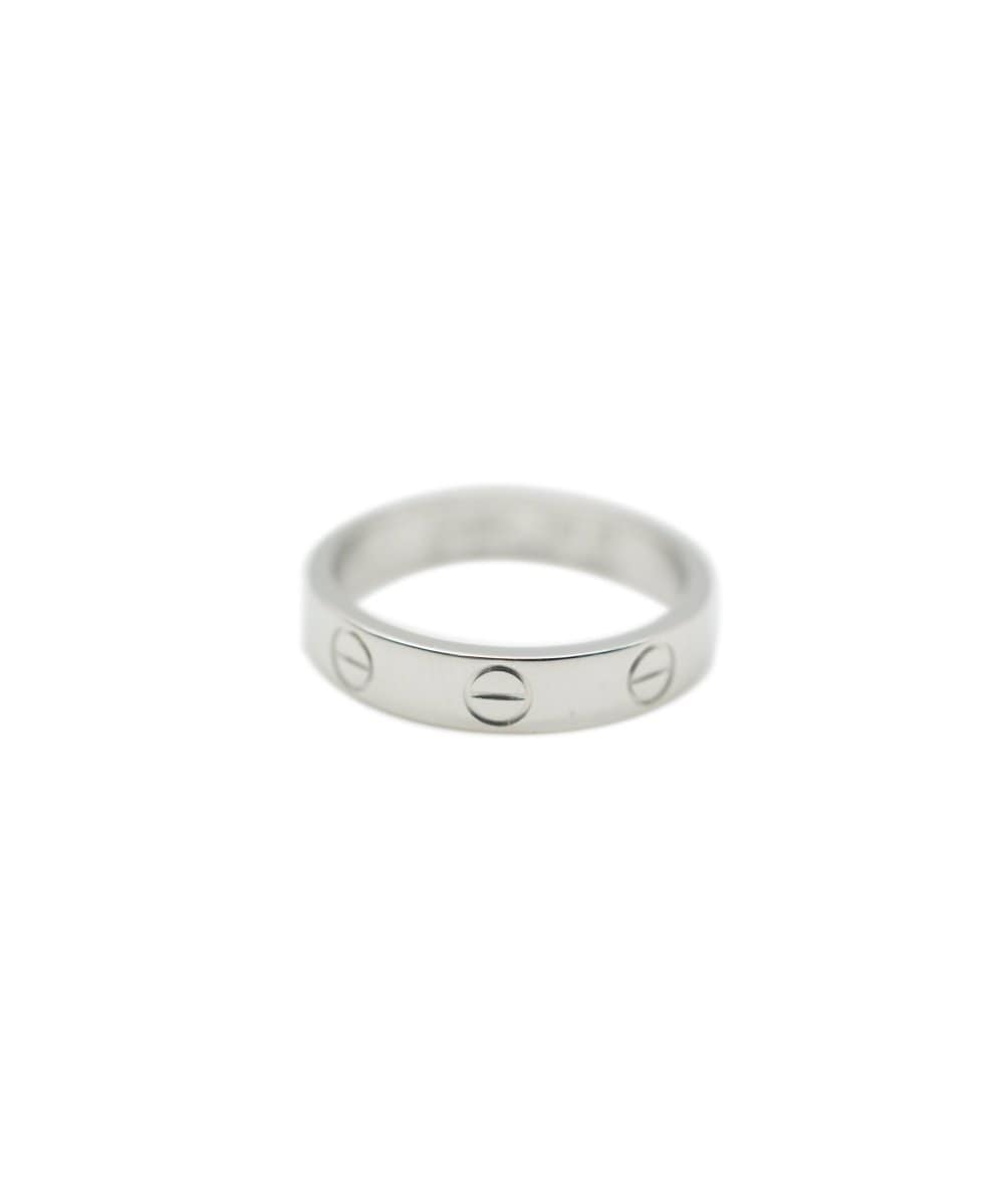 Cartier 18K White Gold Cartier Love Wedding Band, Size 49 ABC0546