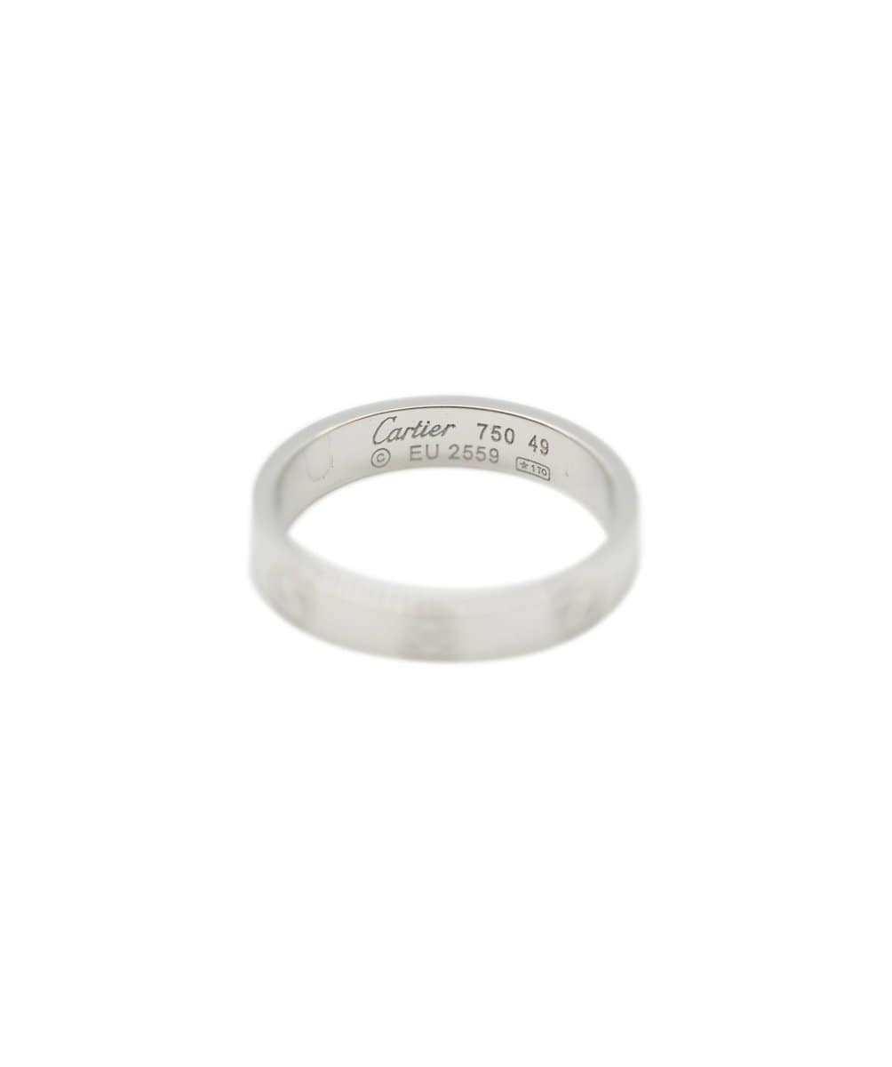 Cartier 18K White Gold Cartier Love Wedding Band, Size 49 ABC0546